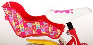 Peppa Pig Kinderfahrrad Mädchen - 12 Zoll - Pink - Zwei Handbremsen - 85% zusammengebaut, Handbremse, Luftbereifung, einstellbare Lenkerhöhe, Stahlfelgen