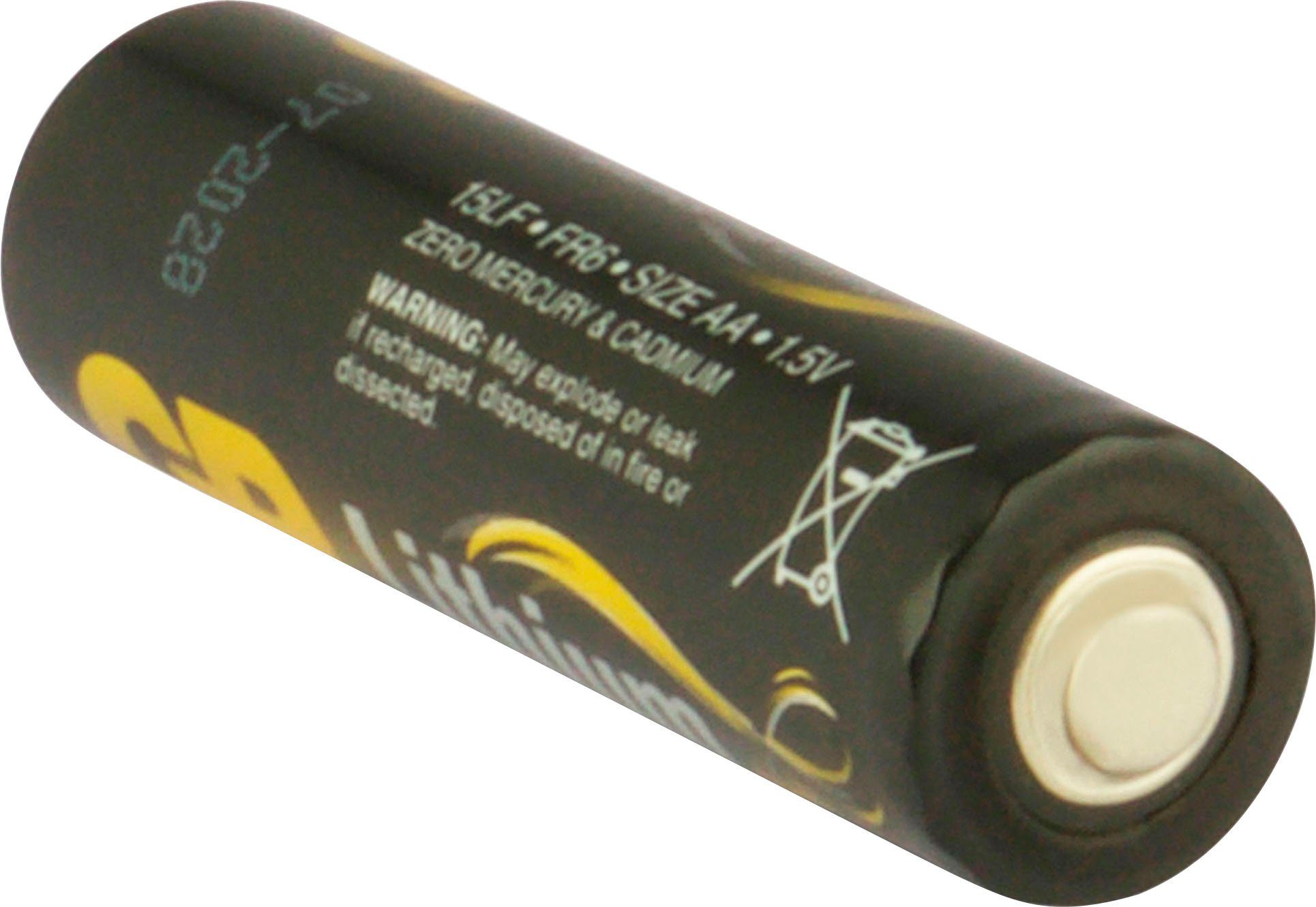 (4 St) 4er Batteries GP15LF Batterie, GP Pack