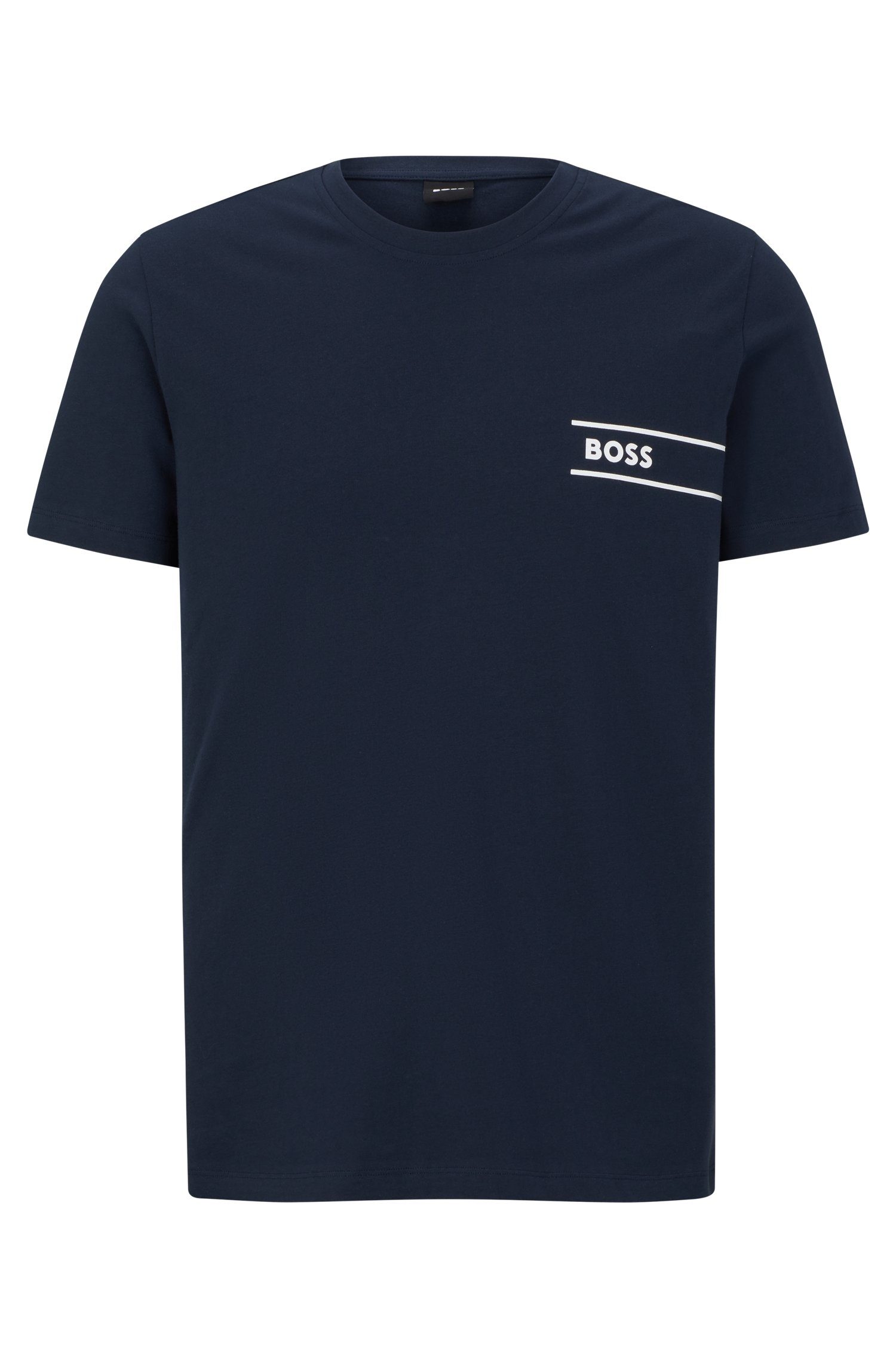 BOSS T-Shirt TShirtRN mit Rundhalsausschnitt 24 Dark_Blue