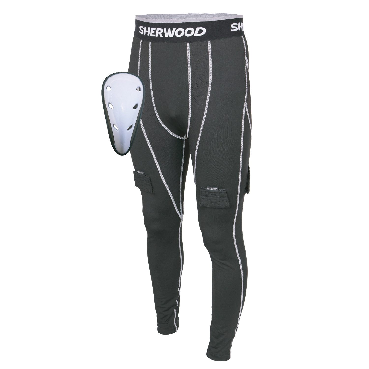 SHER-WOOD Tiefschutz Jock Sherwood Compression Hose Junior
