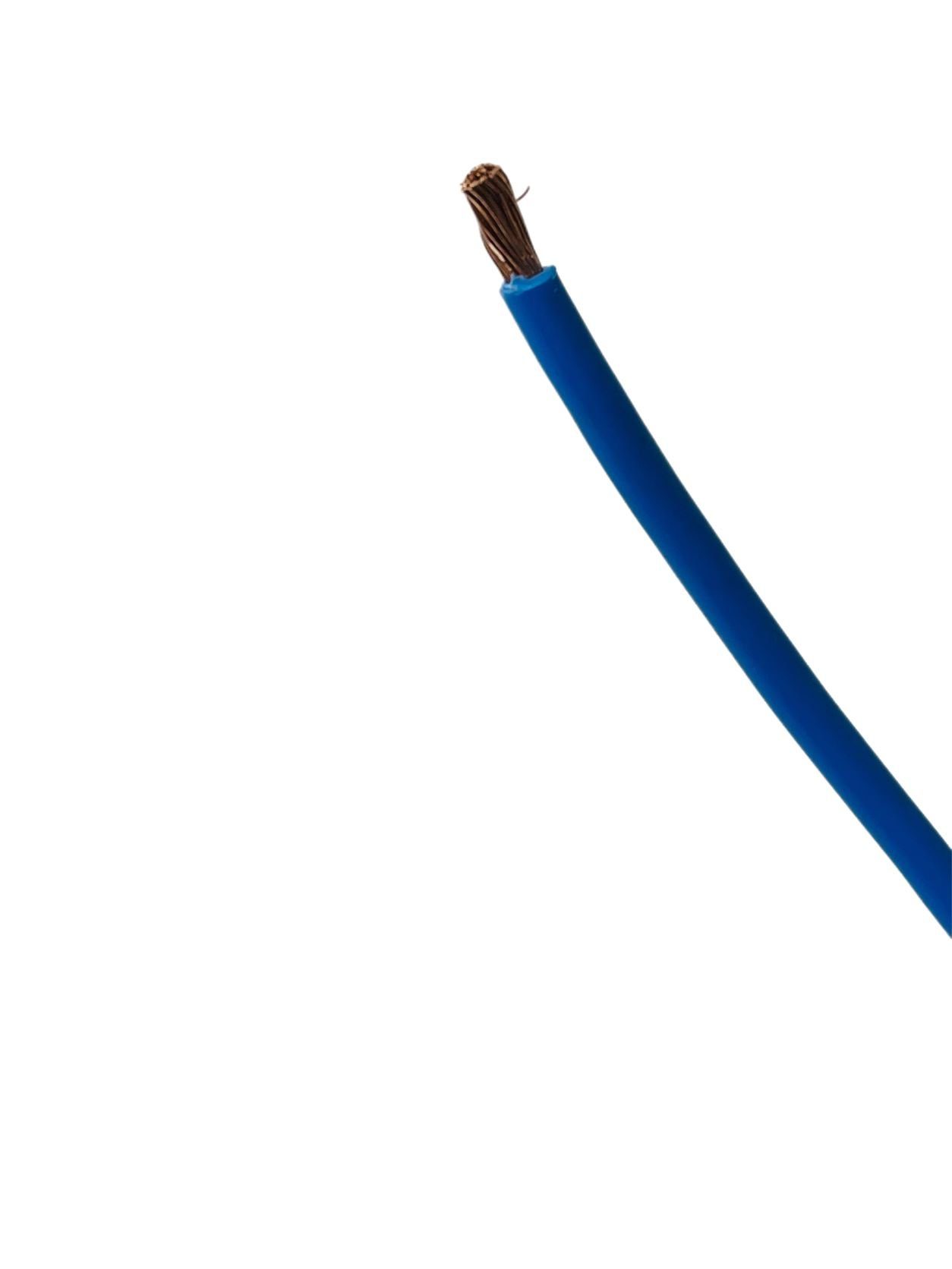 2m H07V-K, Batteriekabel H07V-K mm² Stromkabel, blau 10 H07V-K VaGo-Tools Stromkabel