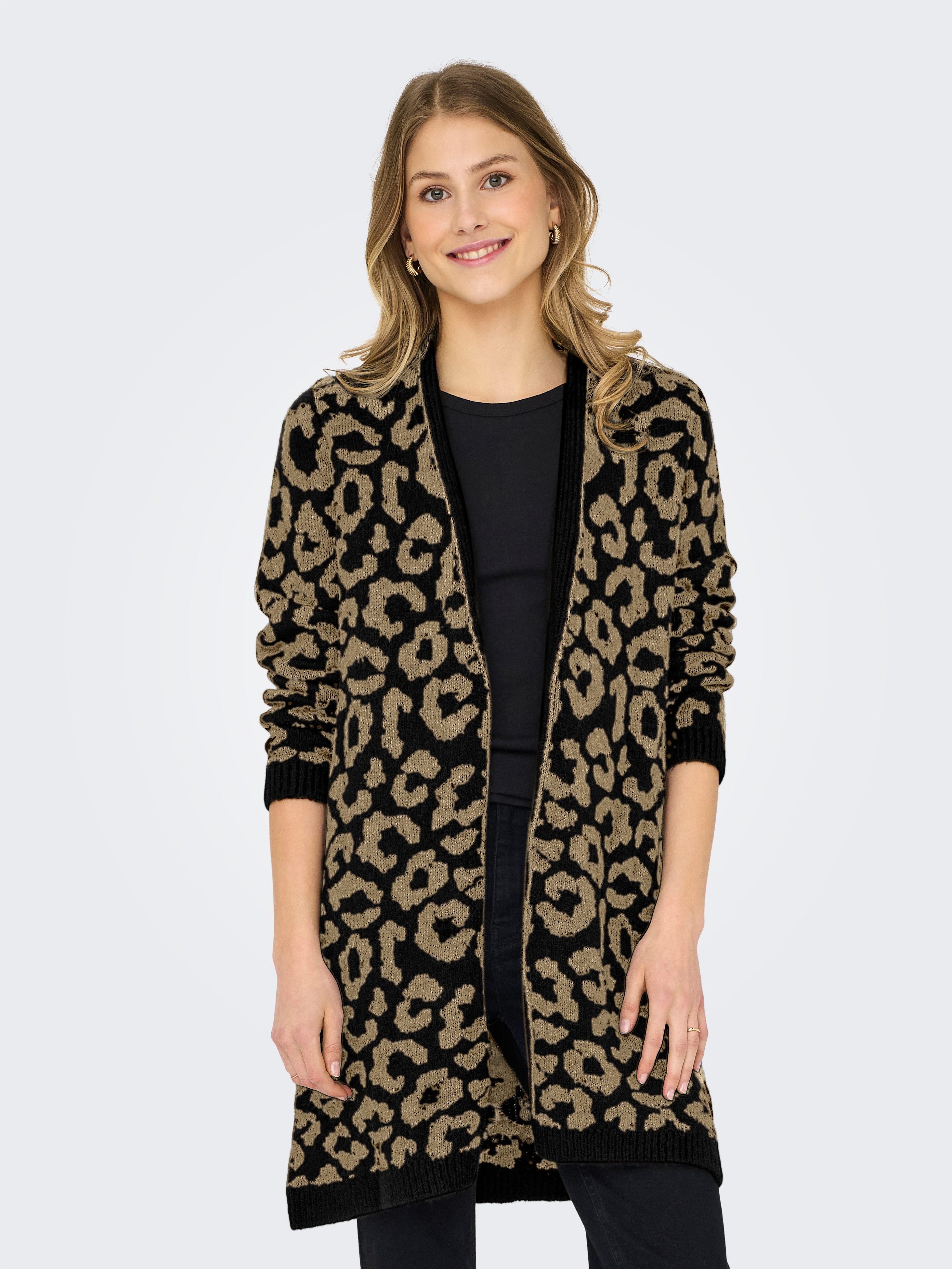 ONLY Strickjacke ONLJADE ANIMAL AO LS CARDIGAN RP KNT günstig online kaufen