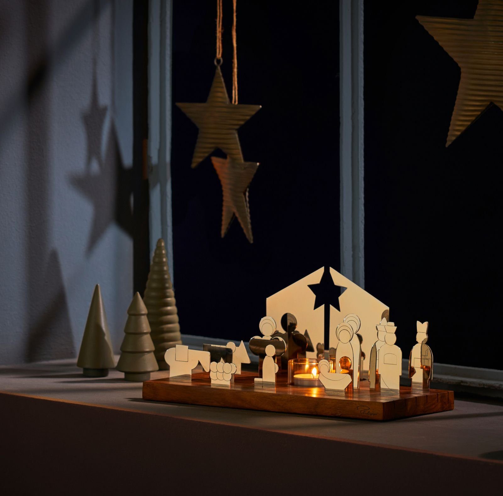 eine Zaubert Krippe wunderbar Atmosphäre, Philippi weihnachtliche Krippe, Geschenkidee Design BETHLEHEM, PHILIPPI