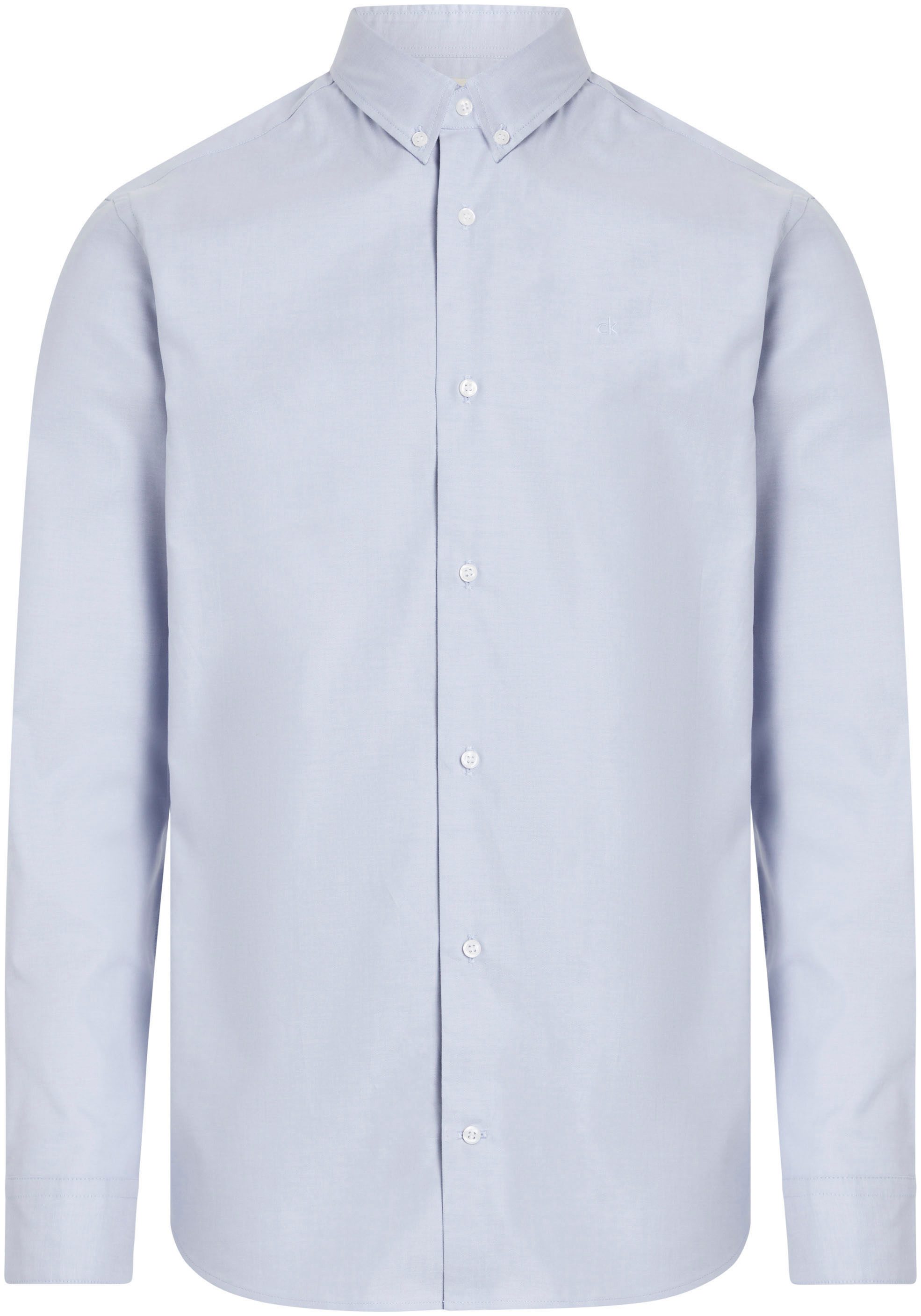 Calvin Klein Langarmhemd OXFORD REGULAR SHIRT mit Logostickerei günstig online kaufen