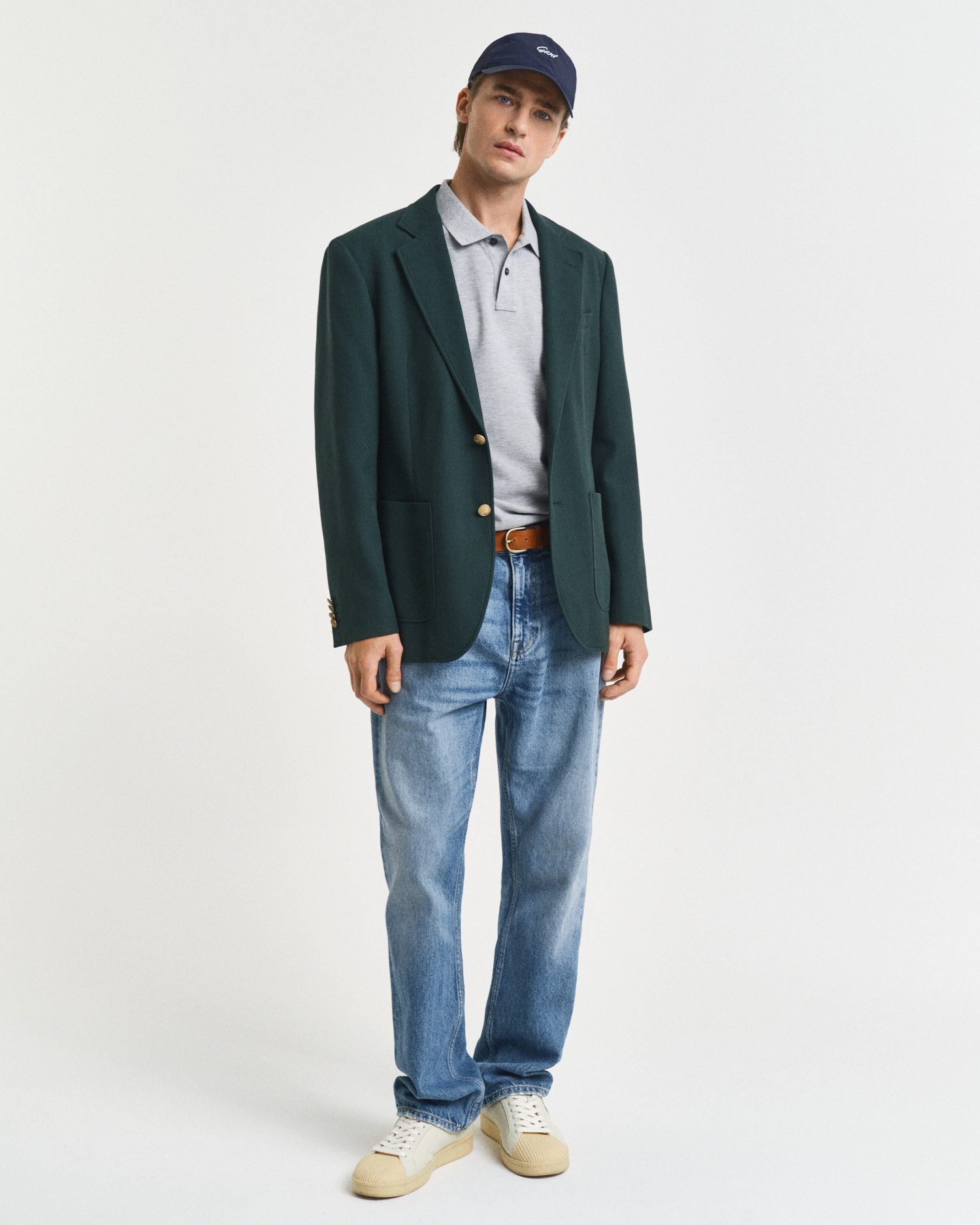 Gant Poloshirt SLIM SHIELD SS PIQUE POLO mit Logostickerei auf der Brust