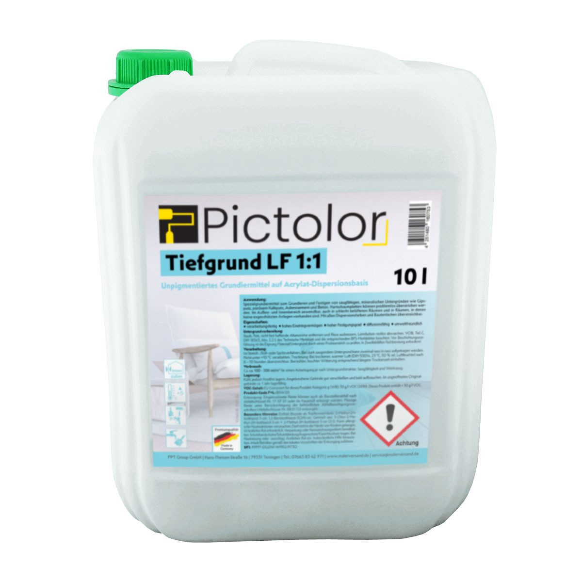 Pictolor Fassadengrundierung Pictolor® Tiefengrundkonzentrat LF Verfestiger