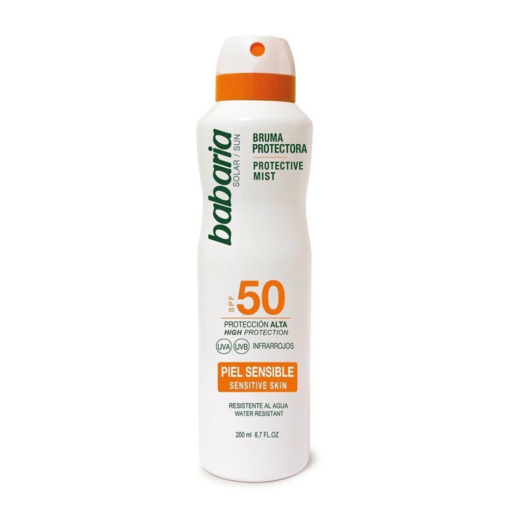 babaria Sonnenschutzcreme Babaria Protective Mist For Sensitive Haut Spf50
