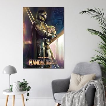Grupo Erik Poster The Mandalorian Poster A Clan Of Two 61 x 91,5 cm