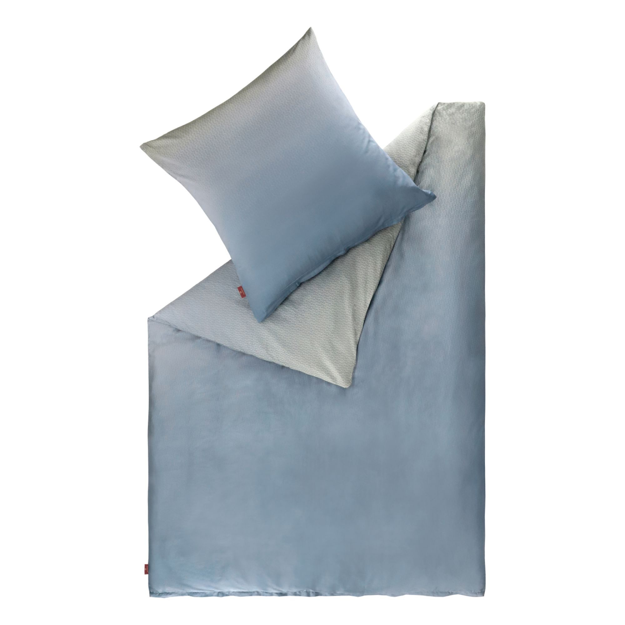 AIGNER Bettwäsche EDINA Satin Bettwäsche, Baumwolle, 1 teilig, 135 x 200 cm in Grau