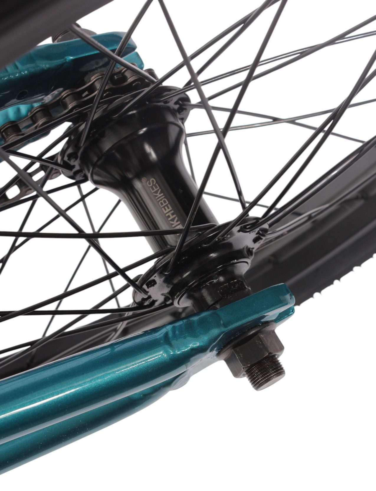 KHEbikes BMX bike KHE RAVISHER LL 18", 8.6 kg, aluminum frame, 360° rotor, U-brake, 1 gear