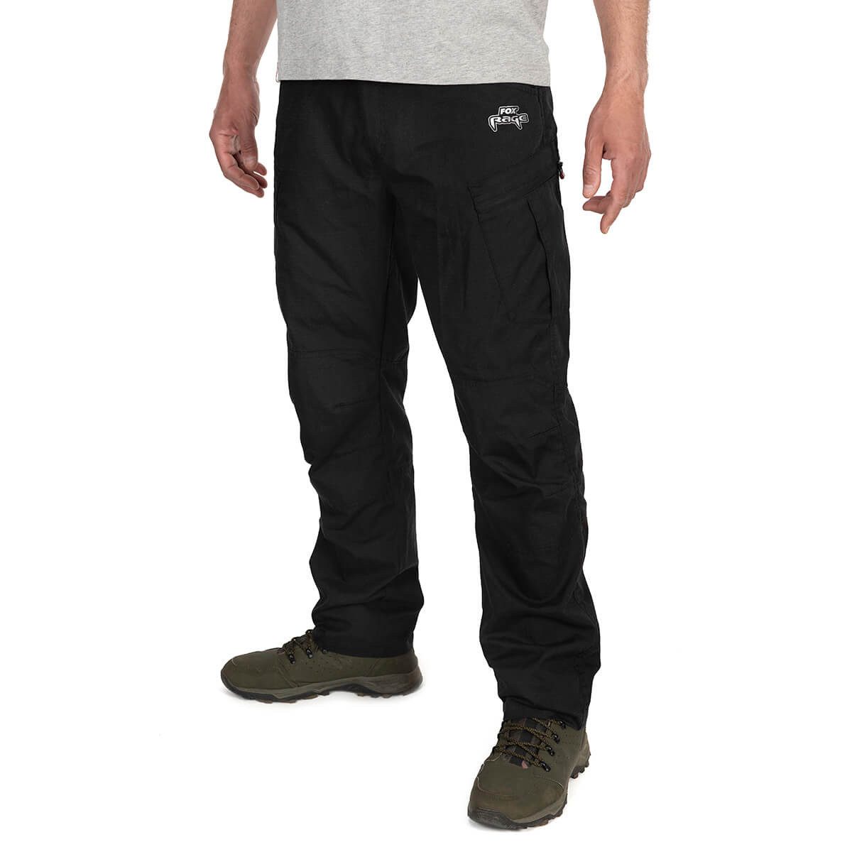 Fox Rage Shorts Fox Rage Voyager Combat Hose Herren Schwarz