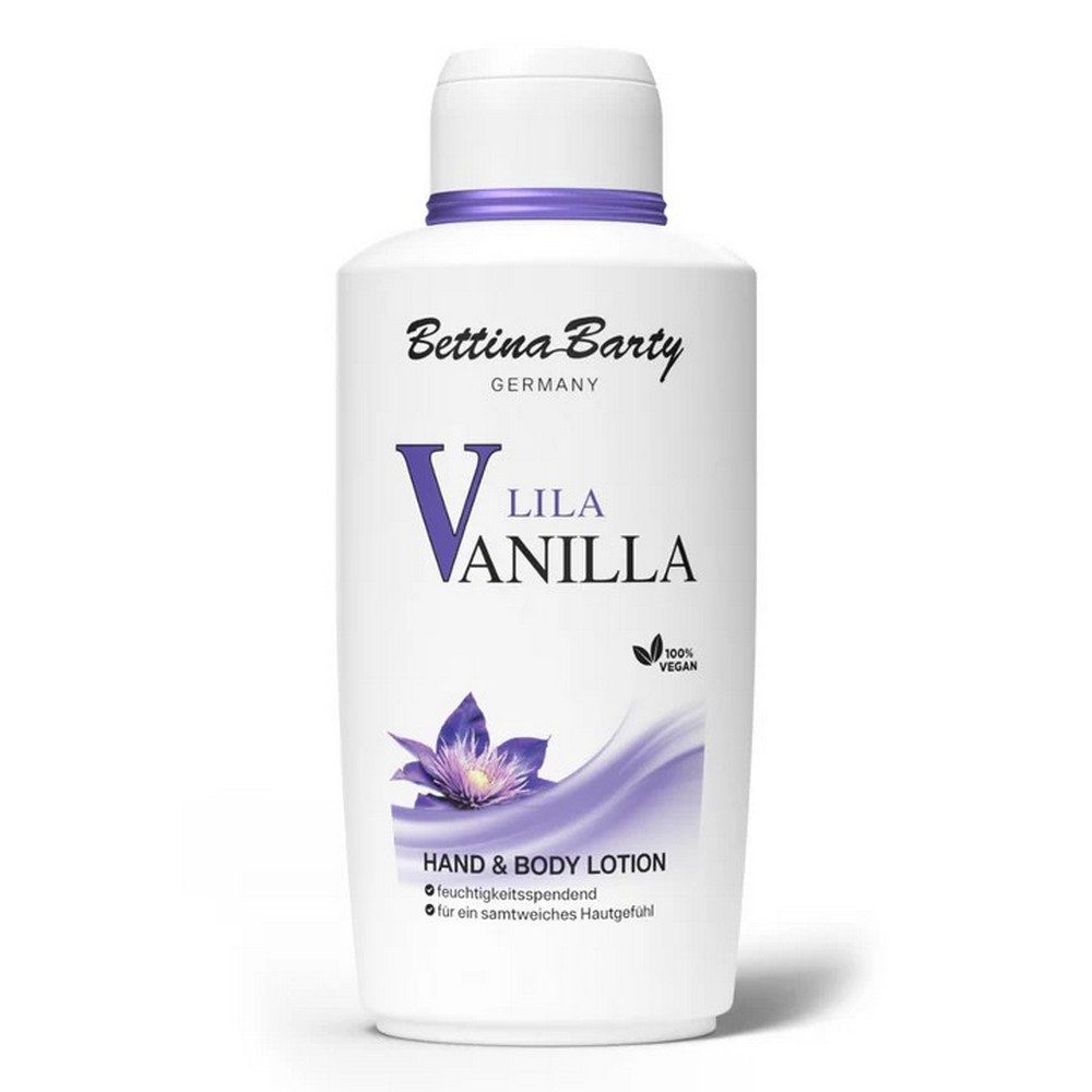 Bettina Barty Körperlotion Lila Vanilla Hand & Body Lotion
