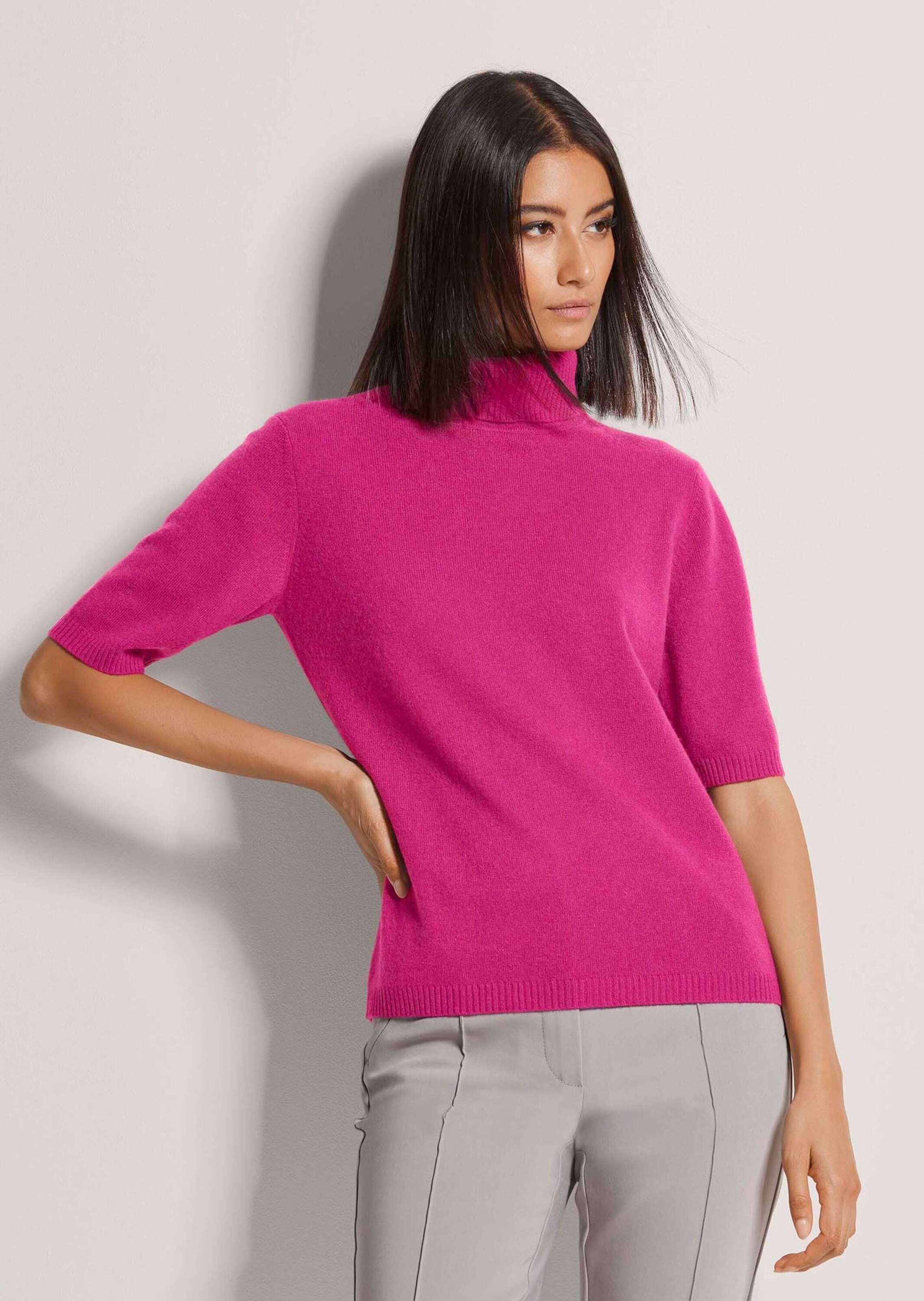 MADELEINE Strickpullover Kaschmirpullover mit Rollkragen günstig online kaufen