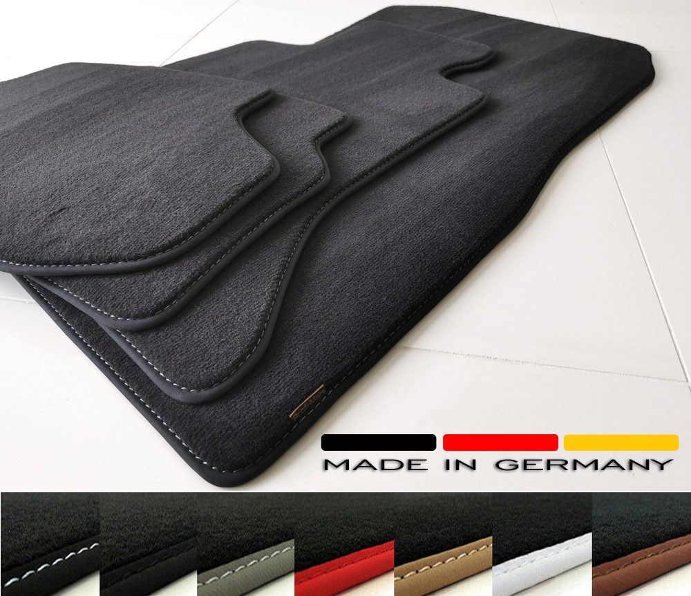 Profi Mats Passform-Fußmatten Velours Fussmatten passend für BMW 5 er E60 E61 2003-2010, für passend für BMW 5 er E60 E61 2003-2010