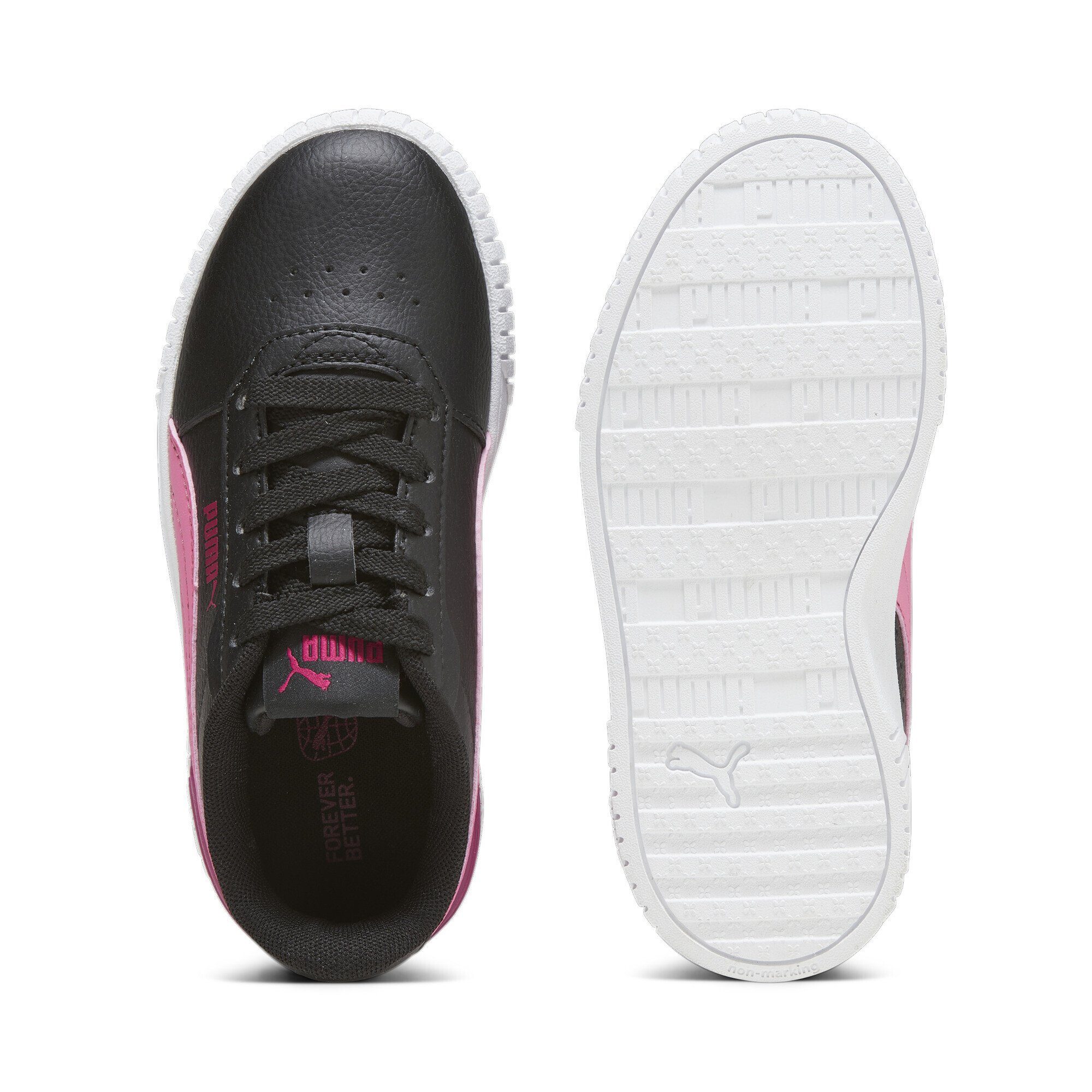 PUMA Carina 2.0 Sneakers Jugendliche White Strawberry Black Pink Pinktastic Sneaker Burst
