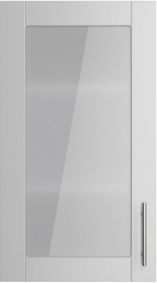 OPTIFIT Glashängeschrank Ahus Breite 50 cm, Maße (B/T/H): 50/34,9/89,6 cm