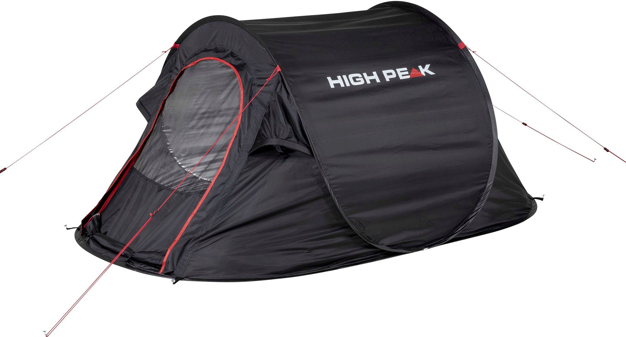 High Peak Wurfzelt Zelt up Personen: 2 Pop Transporttasche) 2, (mit Vision