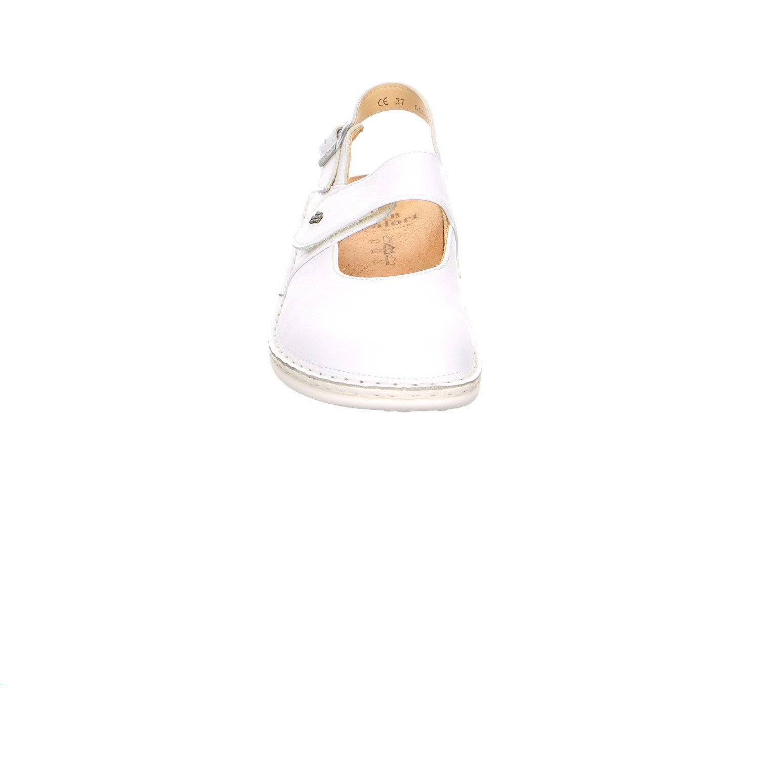 Finn Comfort Dexter Leder Clog - Sabot weiss Sabot