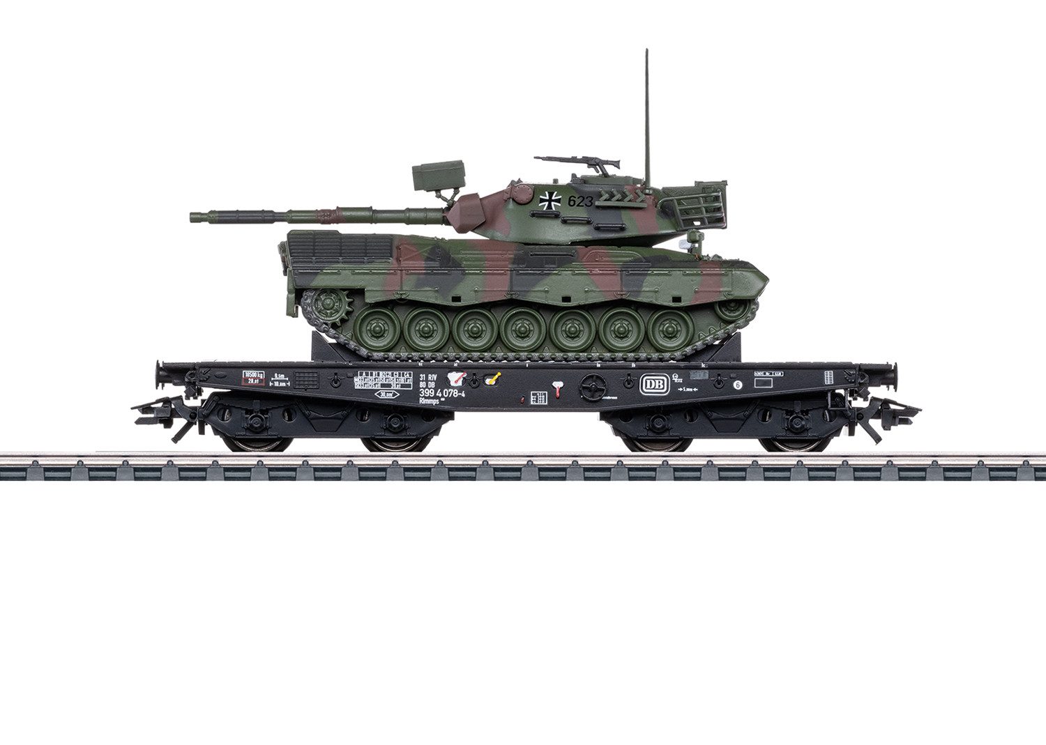 Märklin Kesselwagen Märklin H0 48878 Schwerlast-Flachwagen Rlmmps