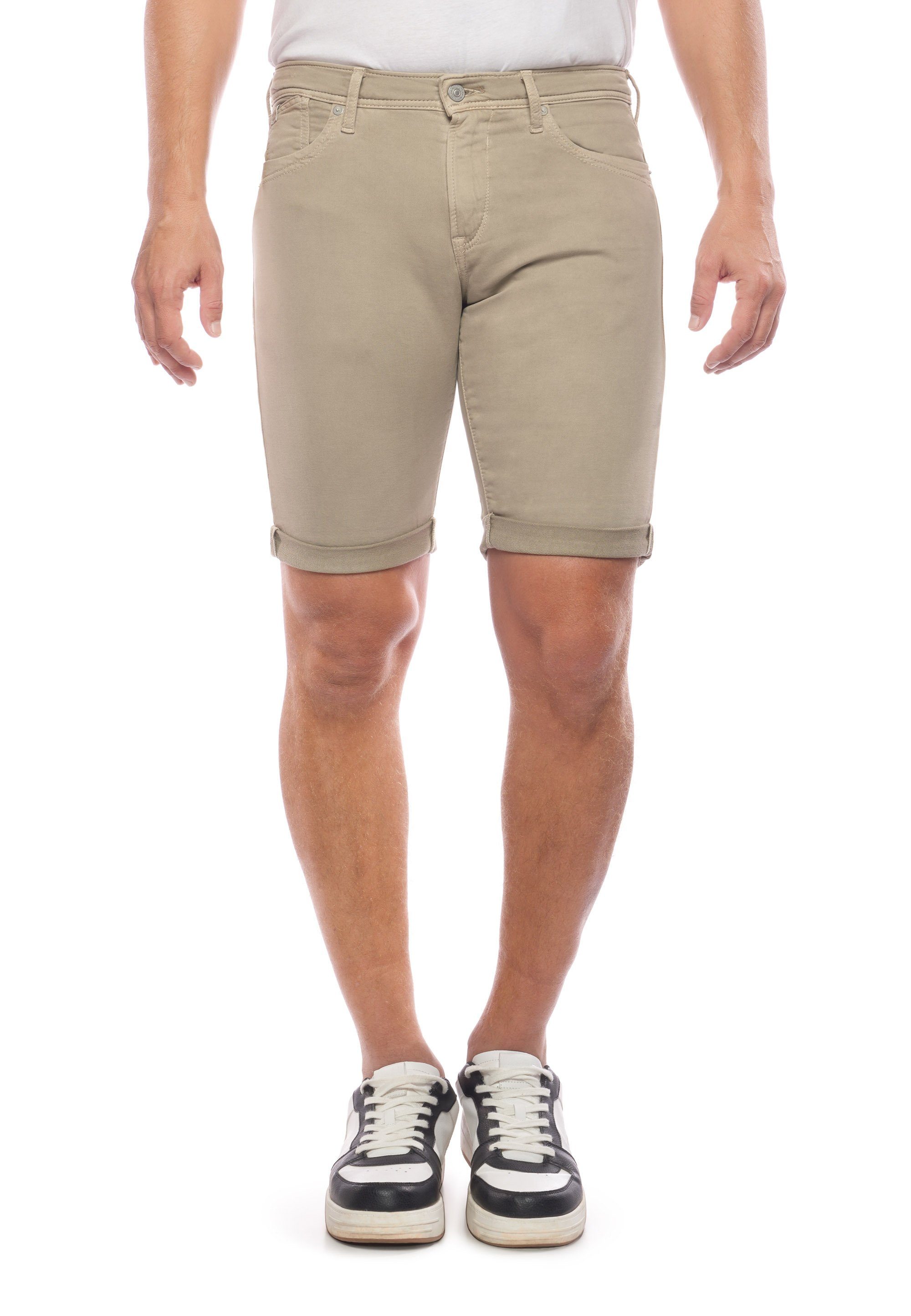 Des Shorts BODO Temps klassischen Le im 5-Pocket-Design khaki Cerises