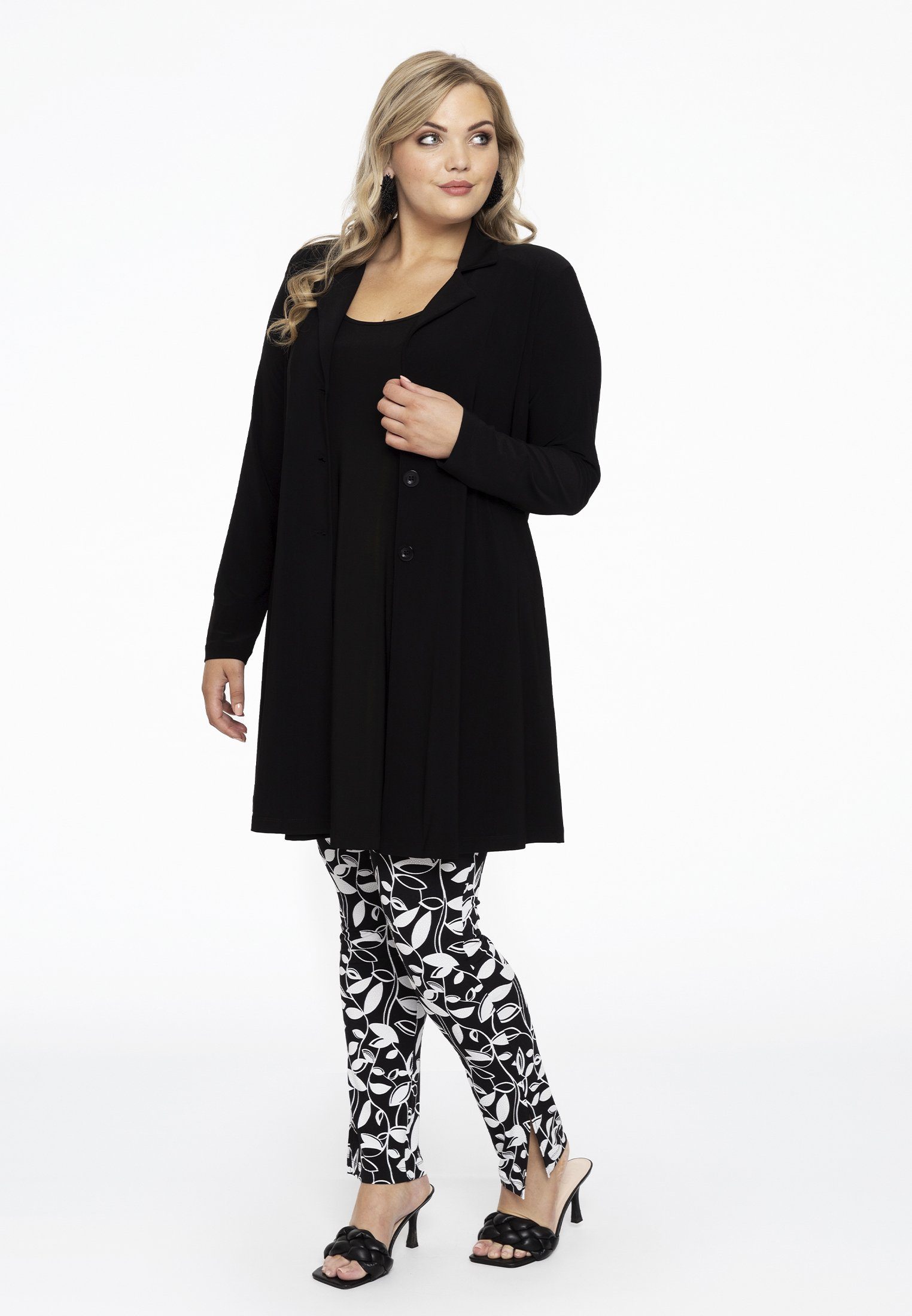 YOEK Jackenblazer Damen Blazer Große Größen