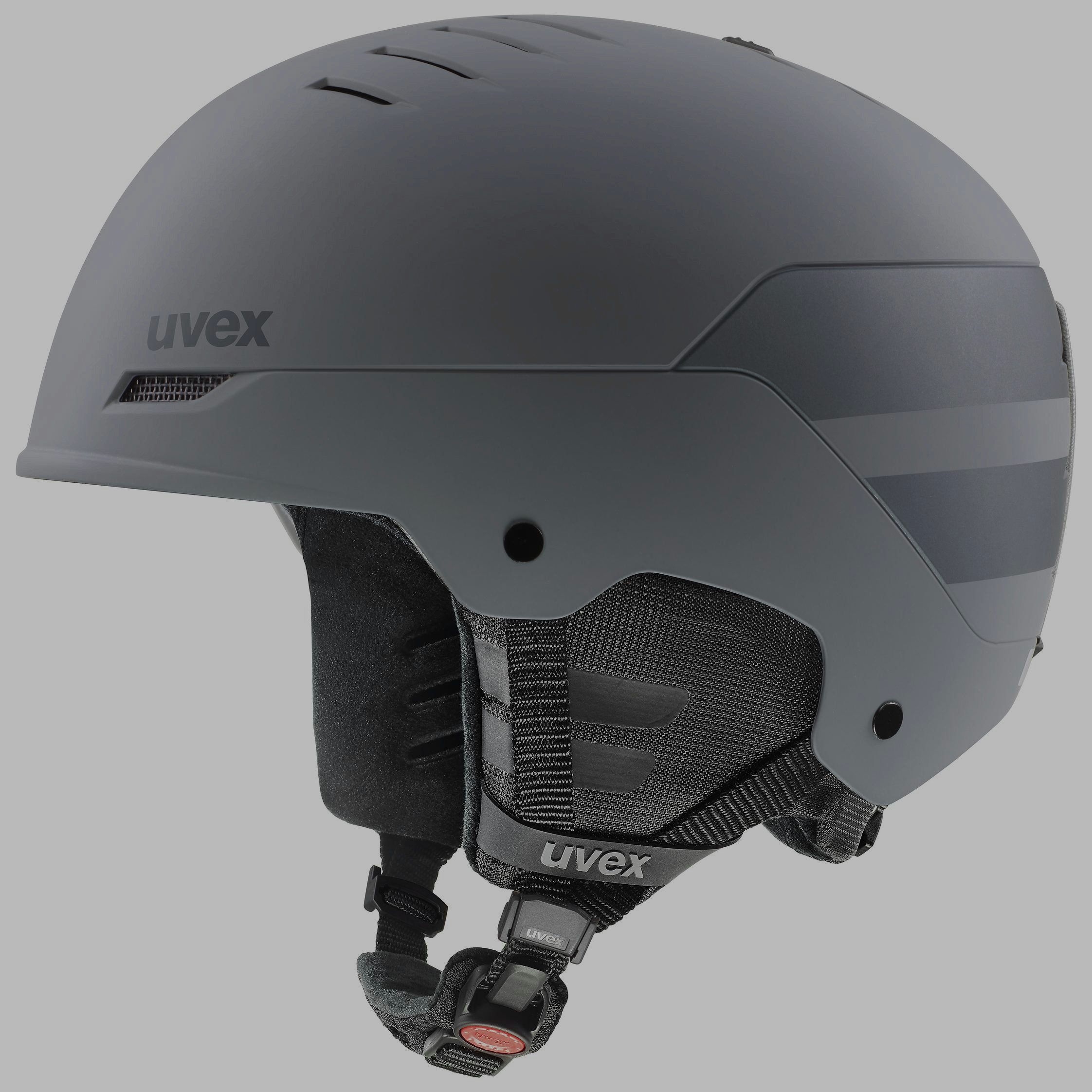 Uvex Skihelm uvex wanted fierce red - black mat
