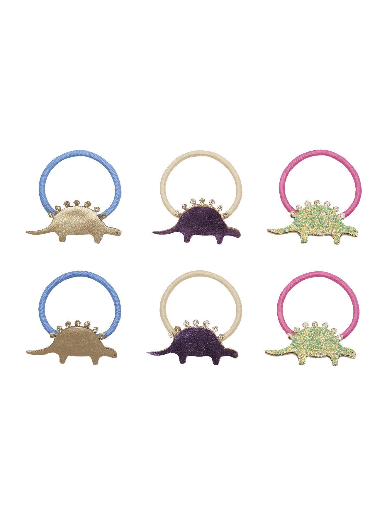 Mimi & Lula Haarband 6er-Set Haargummis DINO DIVA Mädchen