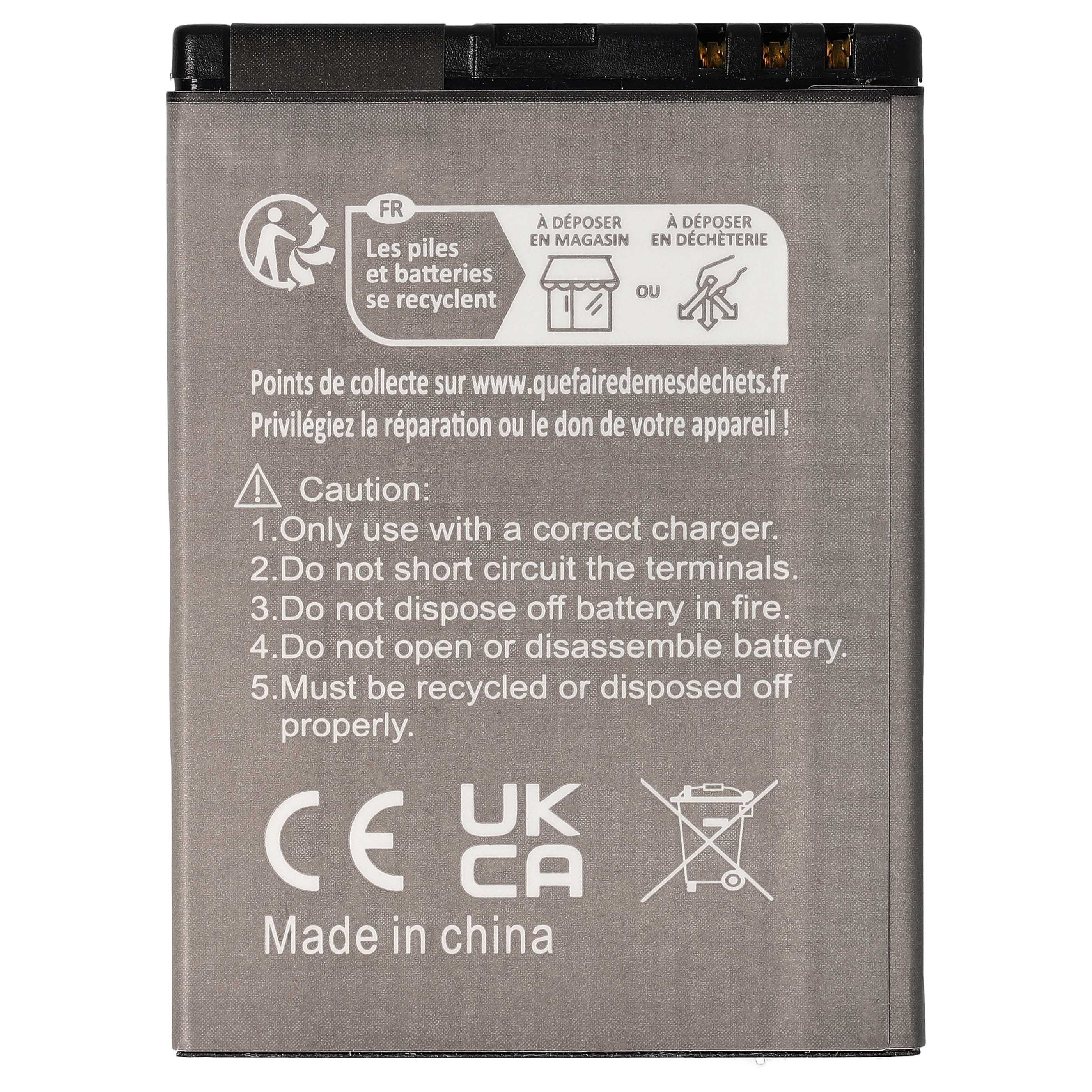 Batteria Agli Ioni Di Litio Per Pentax Optio M40 - 3,7V, 700 MAh - Alternativa Di Alta Qualità