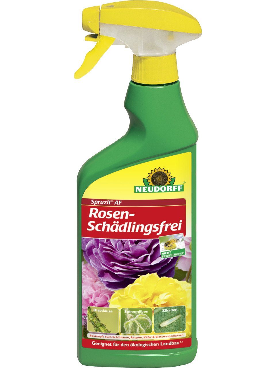 Neudorff Insektenvernichtungsmittel Spruzit AF Rosen-Schädlingsfrei 500 ml, 0.5 l