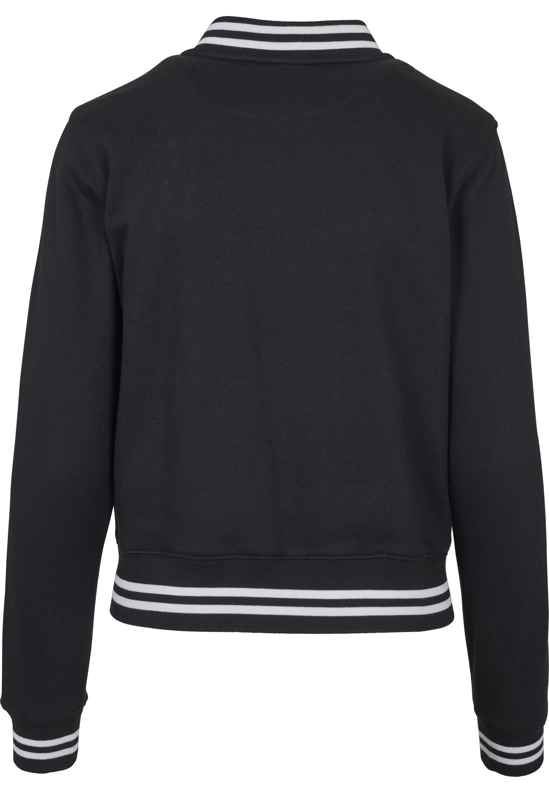 URBAN CLASSICS Fleecejacke Urban Classics Damen Ladies College Sweat Jacket (1-St)