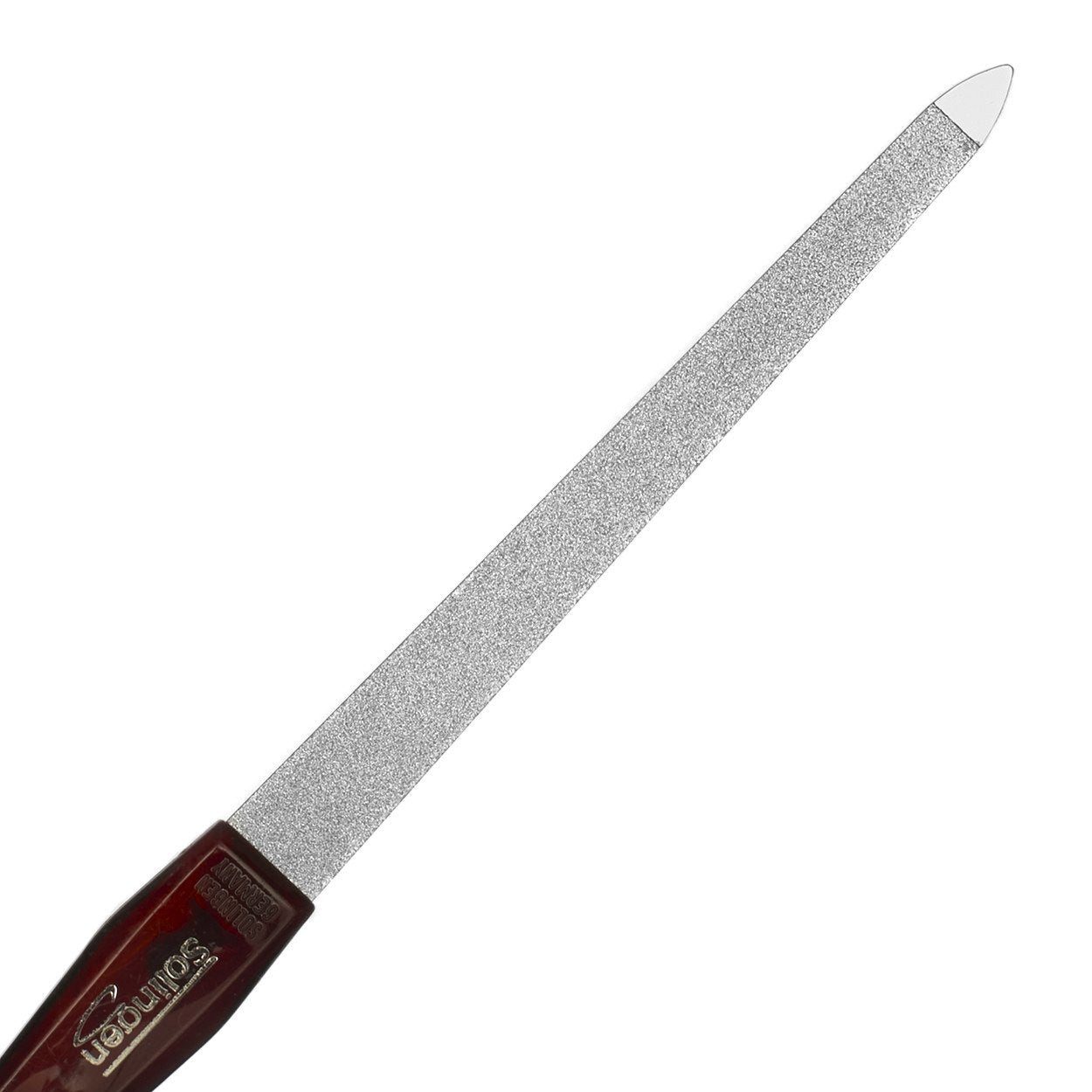 May Nagelfeile & Nagelbettreiniger Aus Edelstahl – Doppelseitig, Feine Körnung – 11 Cm Länge – Für Maniküre & Pediküre
