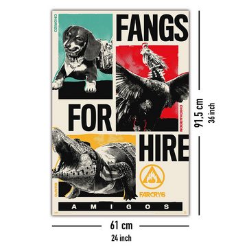 Grupo Erik Poster Far Cry 6 Poster Fangs for Hire 61 x 91,5 cm