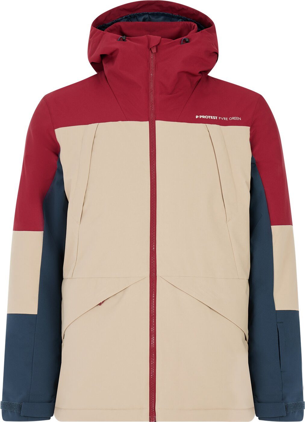 Protest Funktionsjacke PRTDunton snowjacket VELVET RED