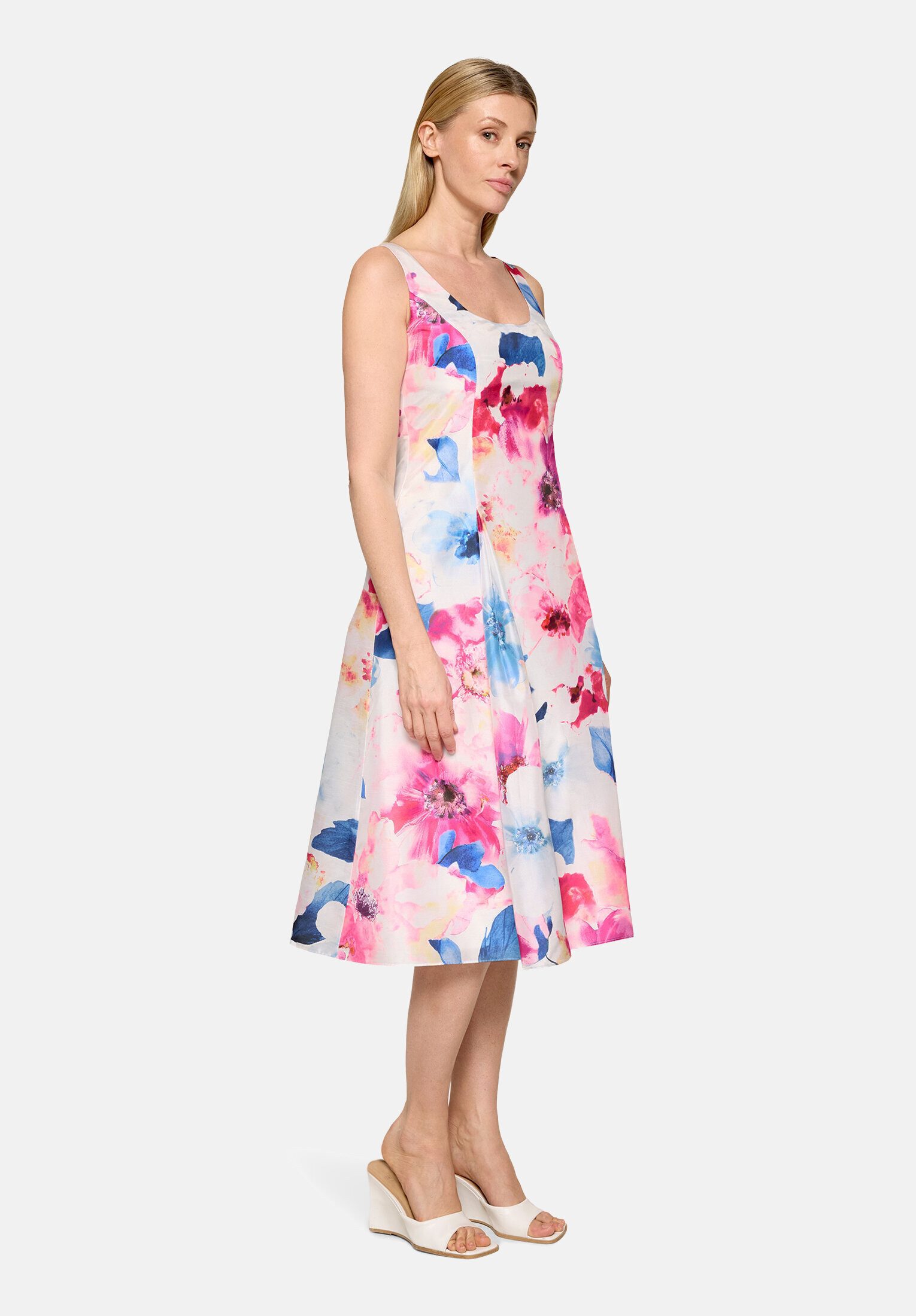 Vera Mont Cocktailkleid Damen mit Kellerfalten
