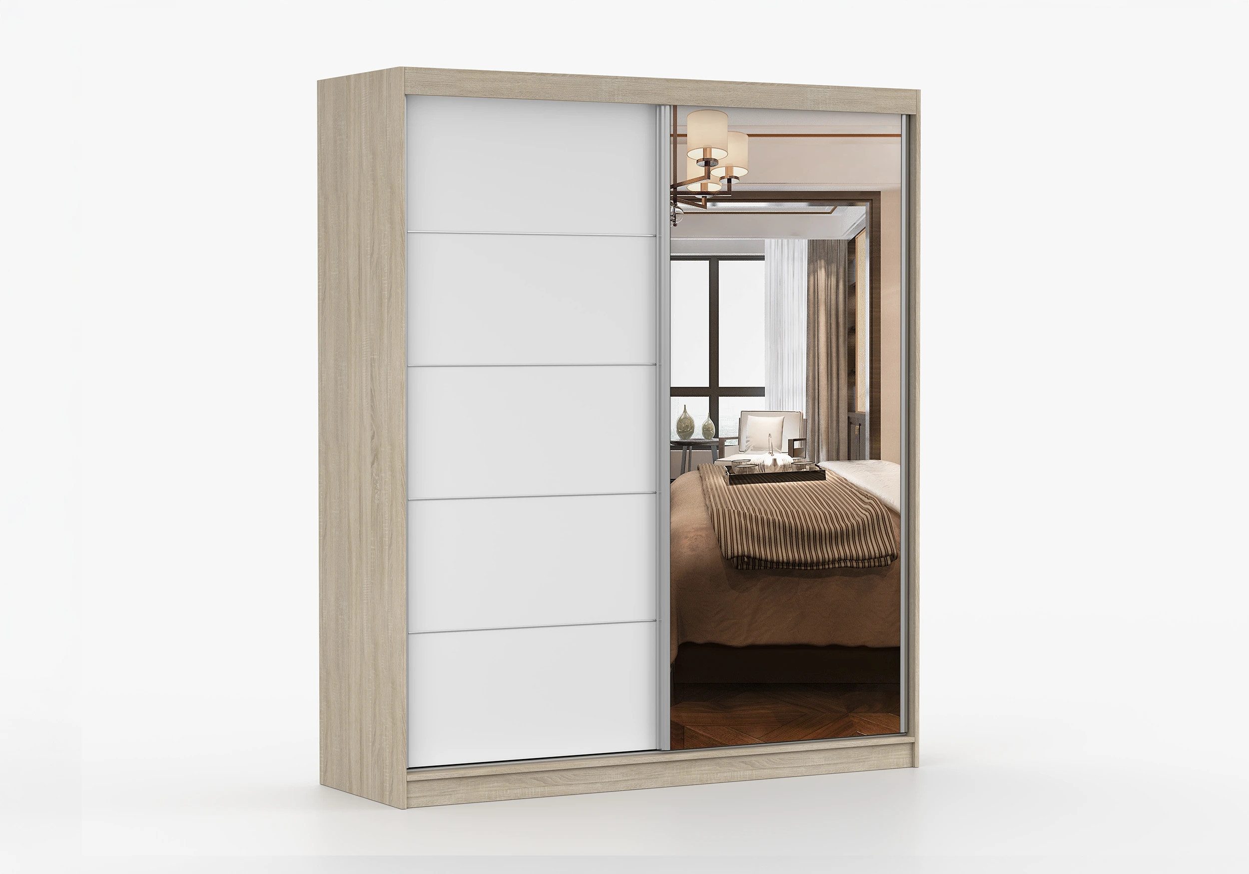 imoebel24 Schwebetürenschrank BELLA 03 183 cm günstig online kaufen