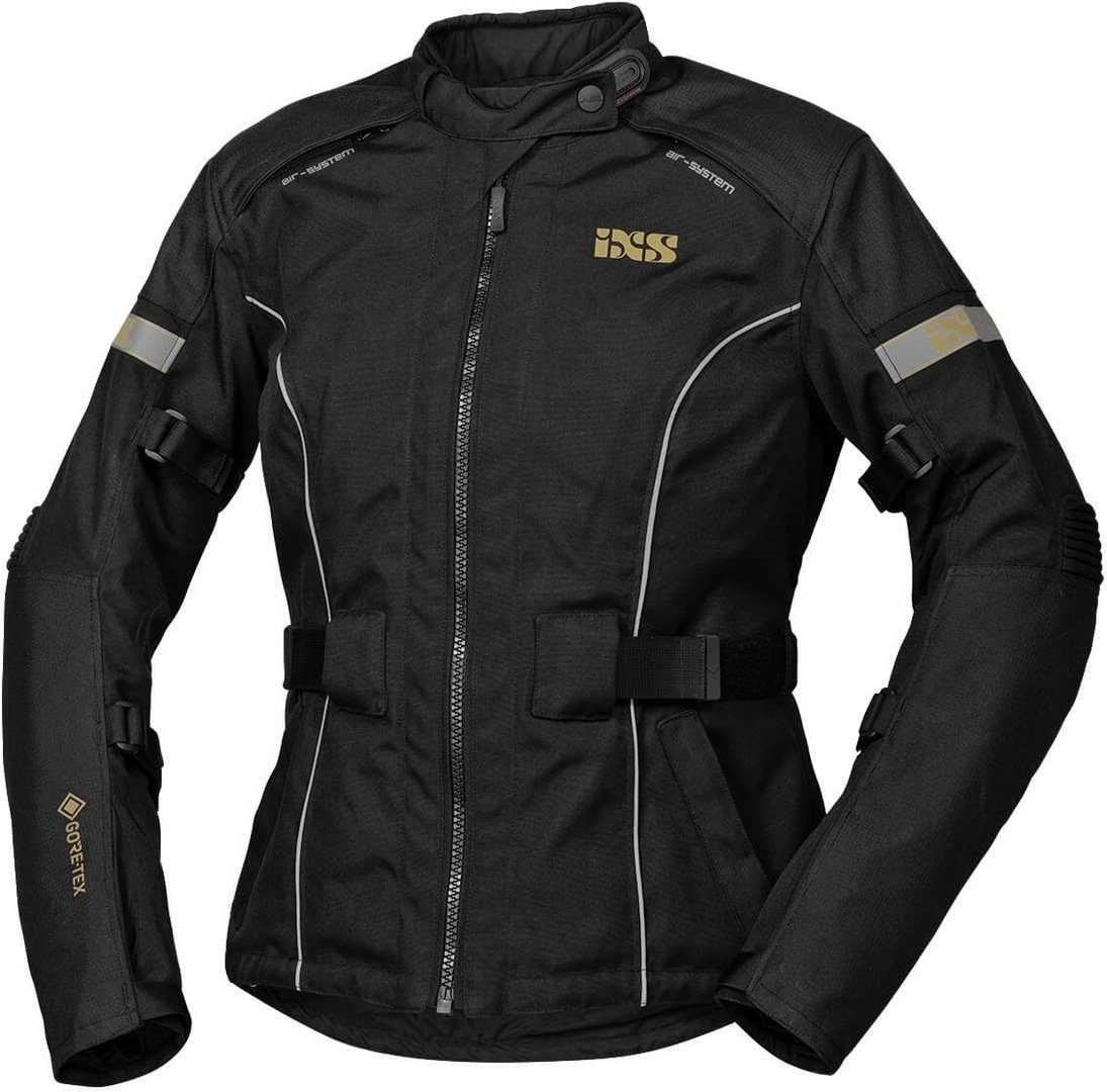 IXS Motorradjacke Tour Classic Gore-Tex Damen Motorrad Textiljacke Rückenprotektor enthalten,herausnehmbares Innenfutter,wasserdicht