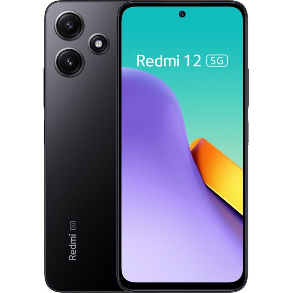 Redmi 12 5G 128 GB / 4 GB - Smartphone - midnight black Smartphone