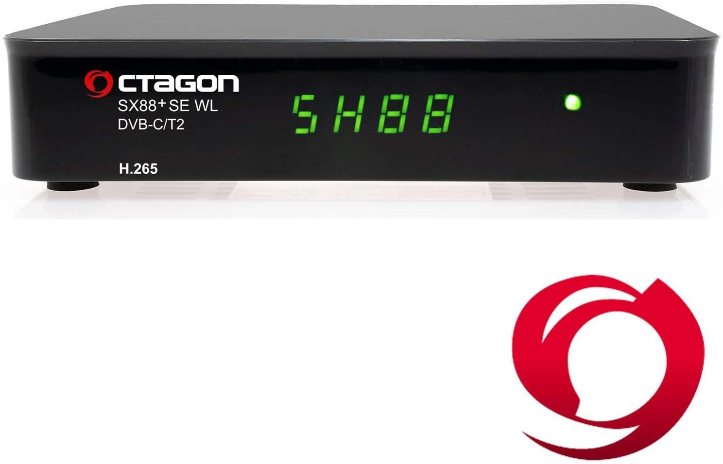 OCTAGON SX88+ SE WL IPTV Hybrid-Receiver Mini + Smart H.265 Kabel-Receiver HD C/T2 Box