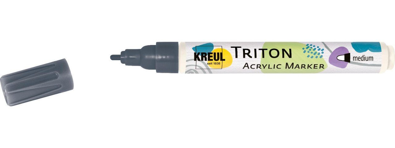 Marker curcuma Triton Flachpinsel Kreul medium Acrylic Kreul
