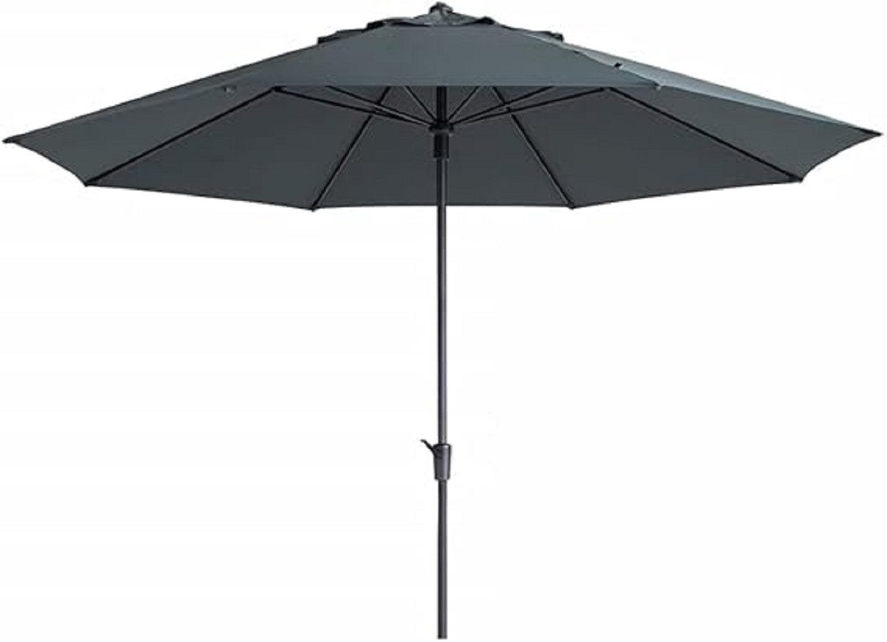 Madison Sonnenschirm Timor Luxe 400 cm / 4 m Kurbelschirm Marktschirm, LxB: 279x400 cm, UV-Schutz 50+ / mit Kurbel / wasserabweisend