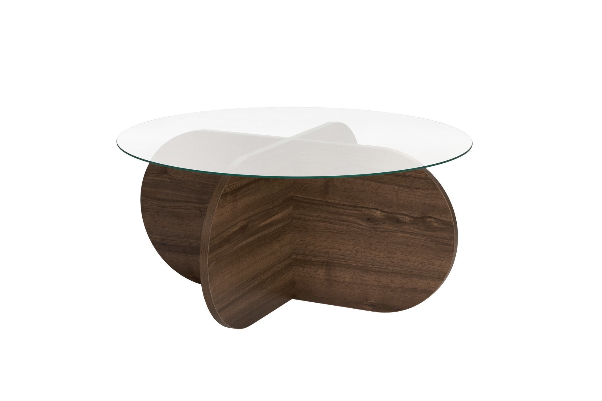 Skye Decor Couchtisch Aeris, Modernes Design Gehärtete Glasplatte Pflegeleichte Oberfläche