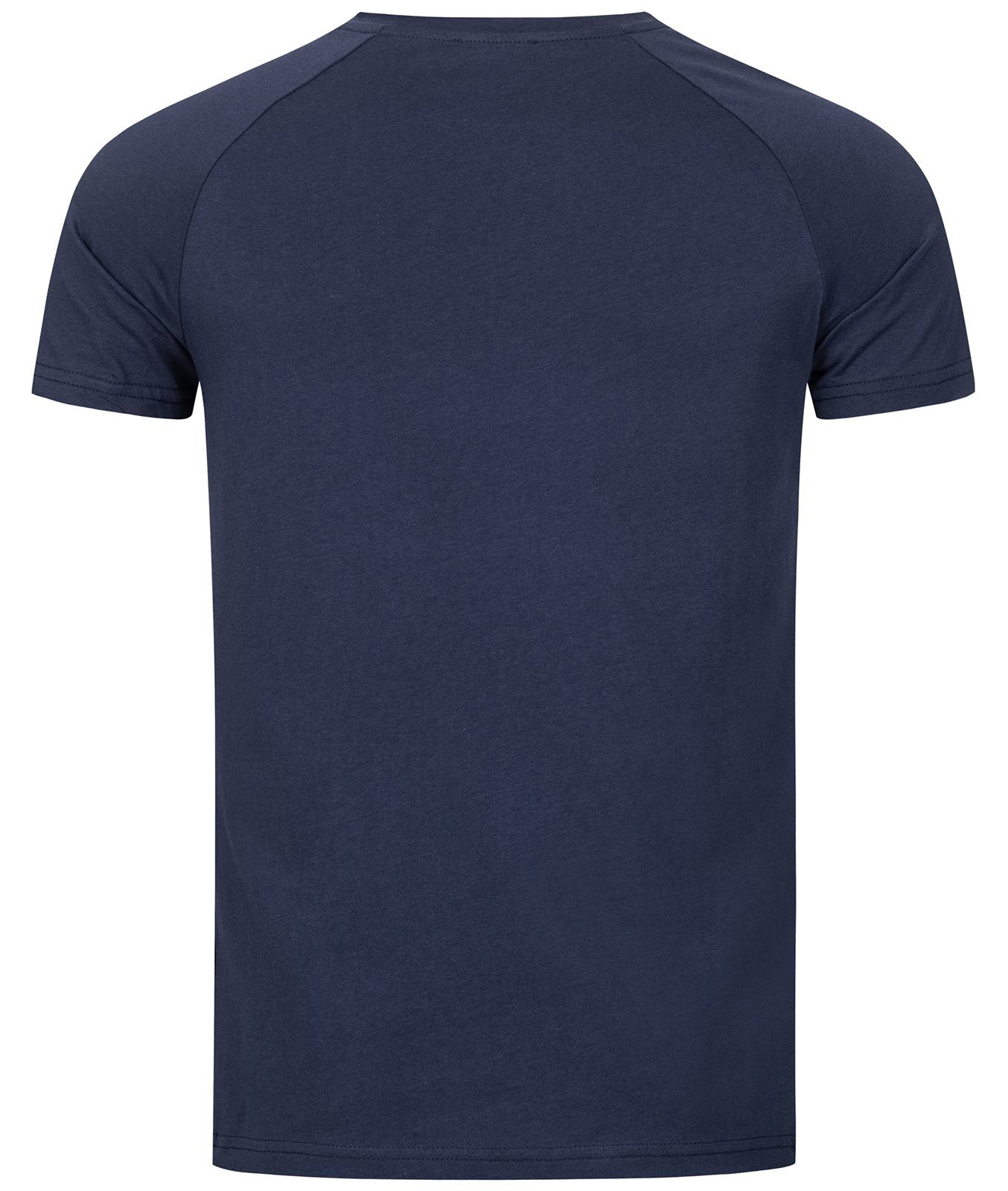 Rock Creek T-Shirt Herren T-Shirt Rundhalsausschnitt 5er-Set | | Weiß H-274 (5er-Pack) Dunkelblau | Grau Schwarz