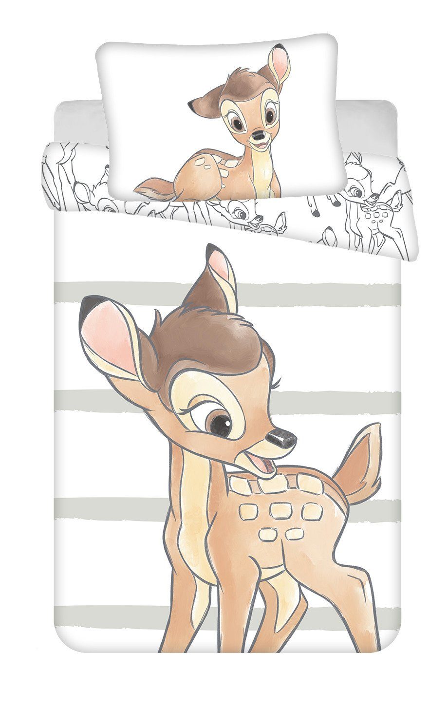 Disney Babybettwäsche Disney Bambi Babybettwäsche 100x135 cm günstig online kaufen