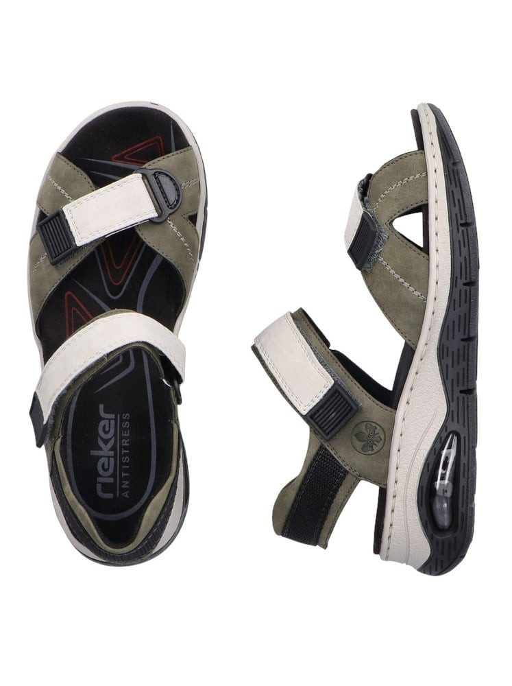 Rieker 67651 grün Damen Sandale günstig online kaufen