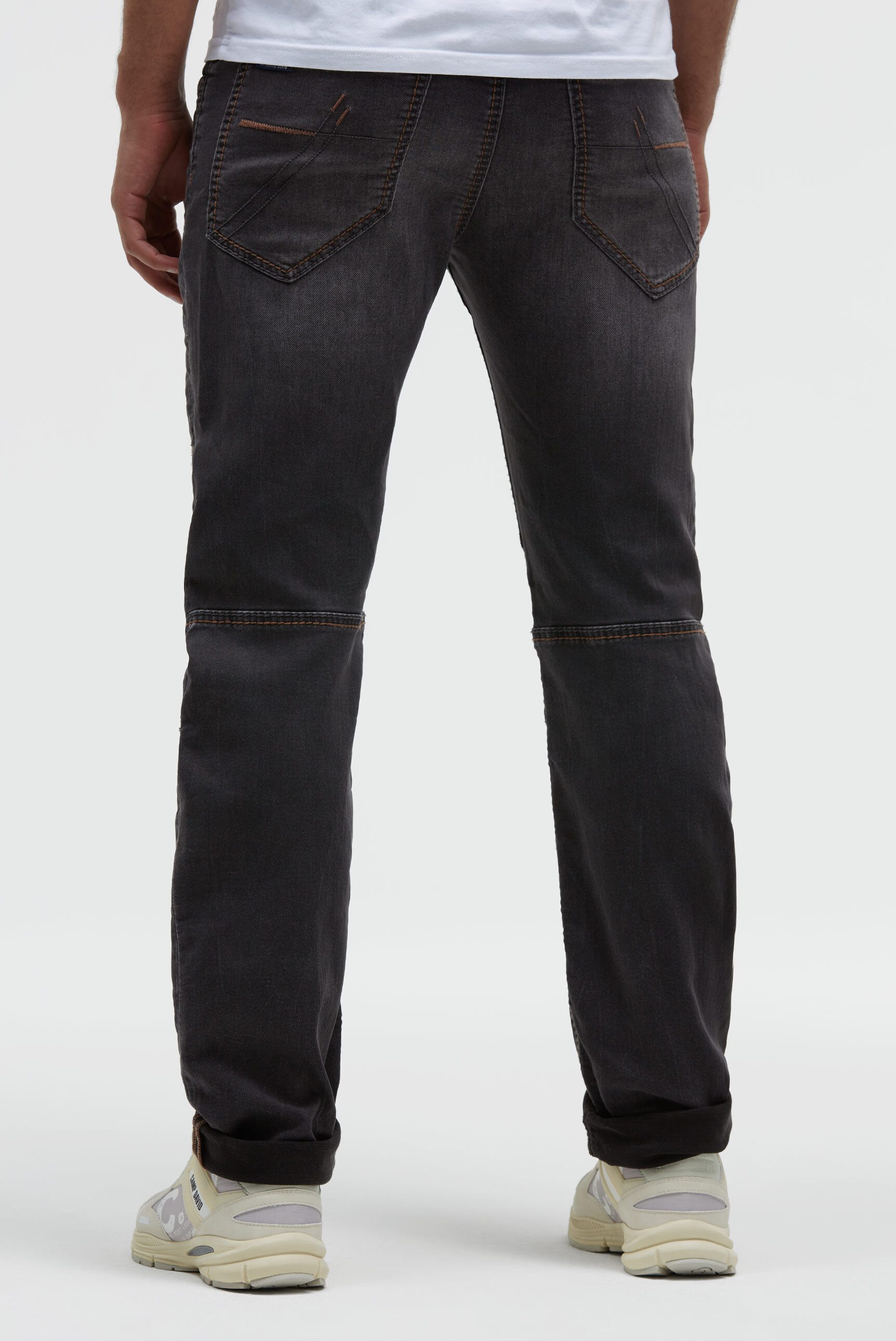 CAMP DAVID Regular-fit-Jeans mit tief sitzenden Gesäßtaschen