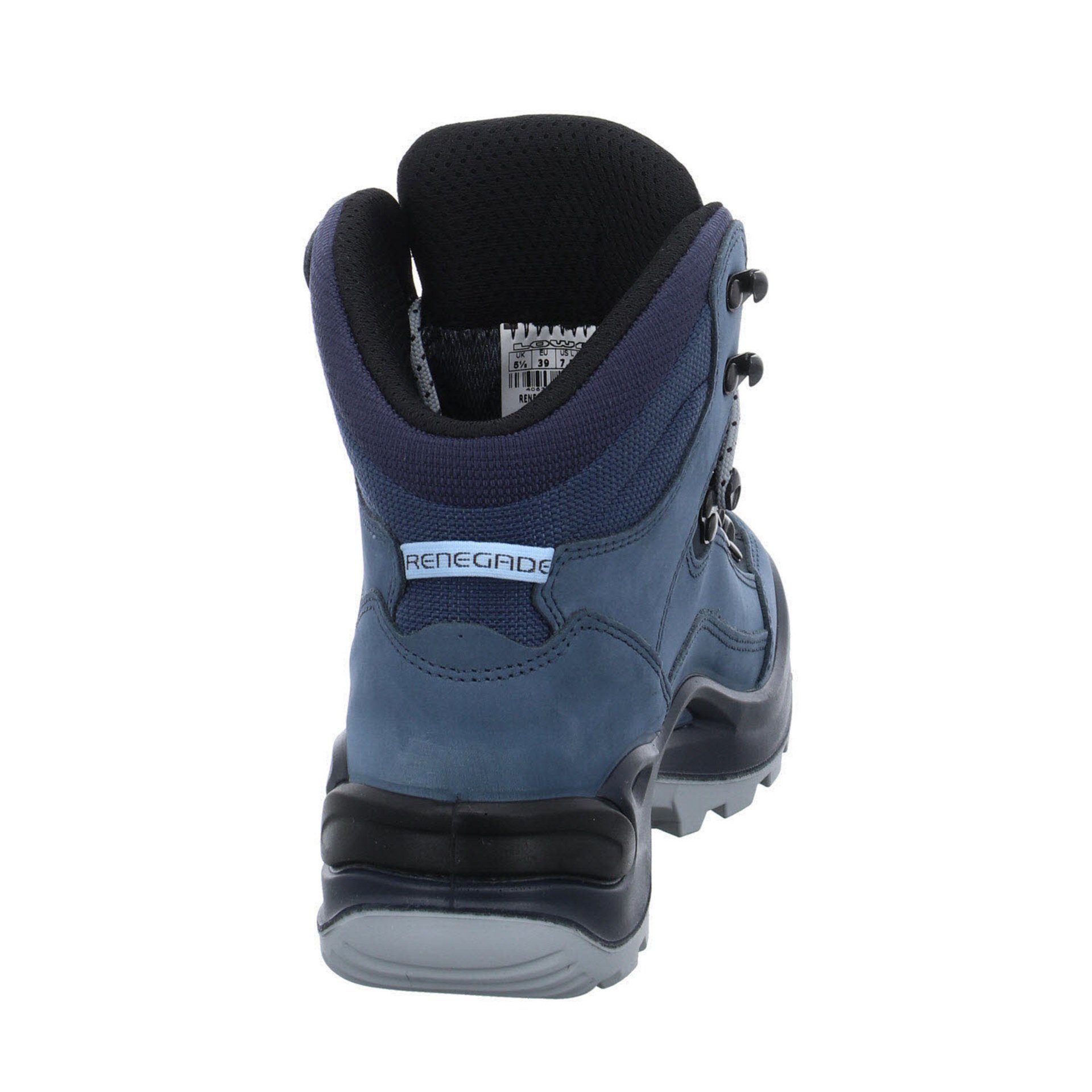 Outdoorschuh Outdoorschuh Damen blue Schuhe GTX mid Outdoor Leder-/Textilkombination Lowa smoke Renegade