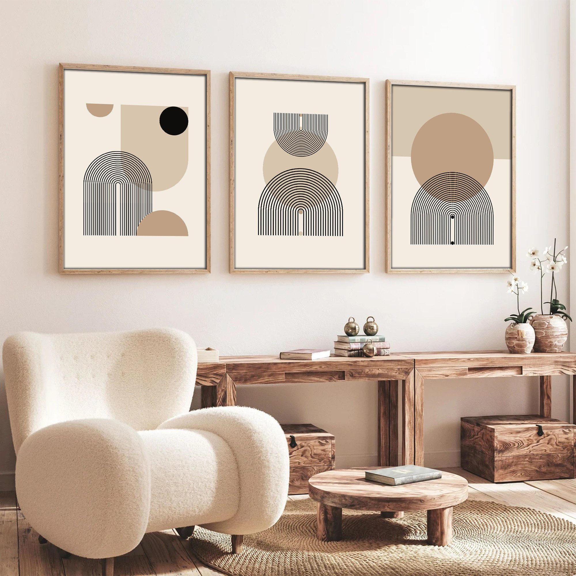 Wallity Leinwandbild Painting: 100% MDF (Thickness: 3 mm), 50 x 70 cm (3 Pi günstig online kaufen