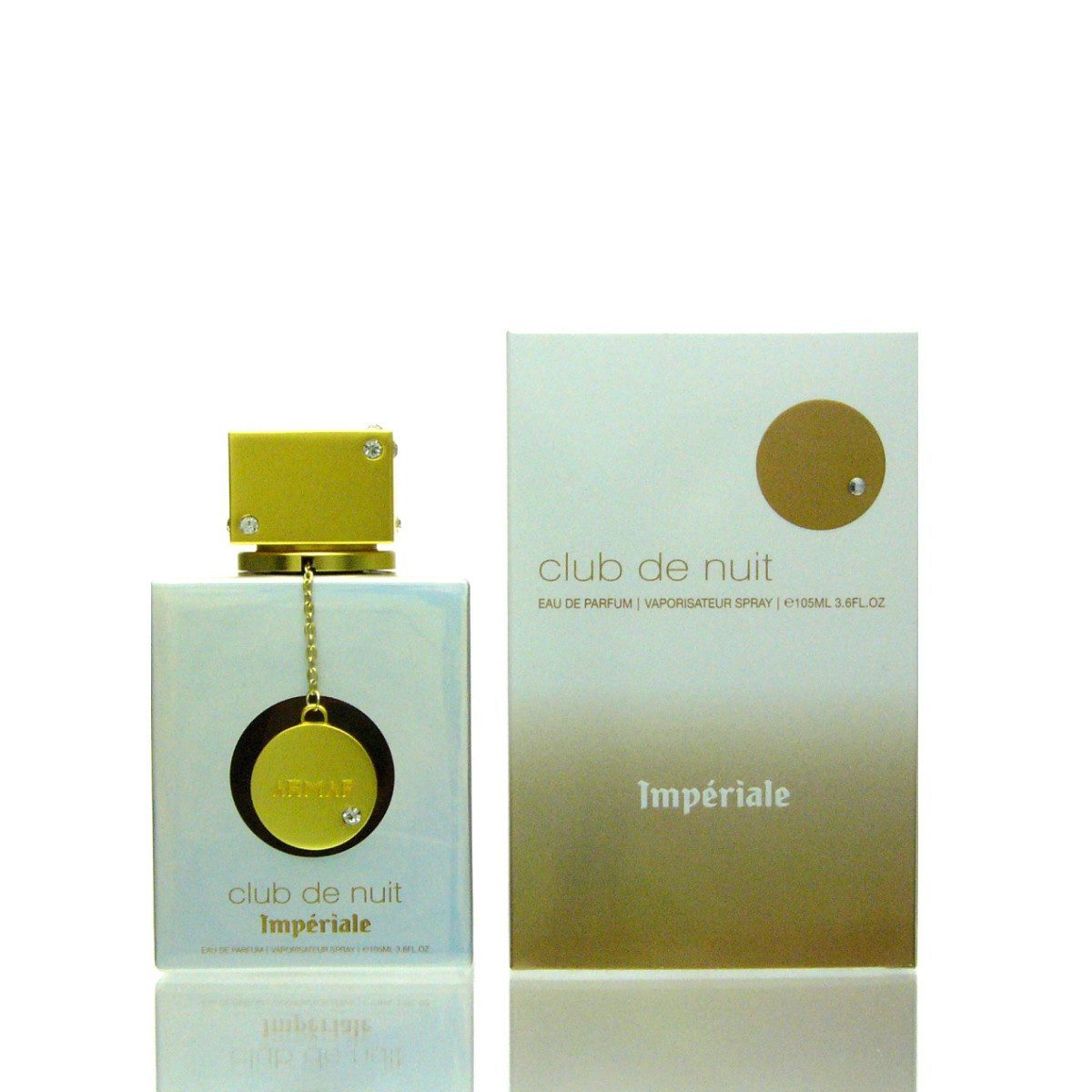 armaf Eau de Parfum Club De Nuit White Imperiale, Glasflakon, Parfüm EDP, Unisex Duft