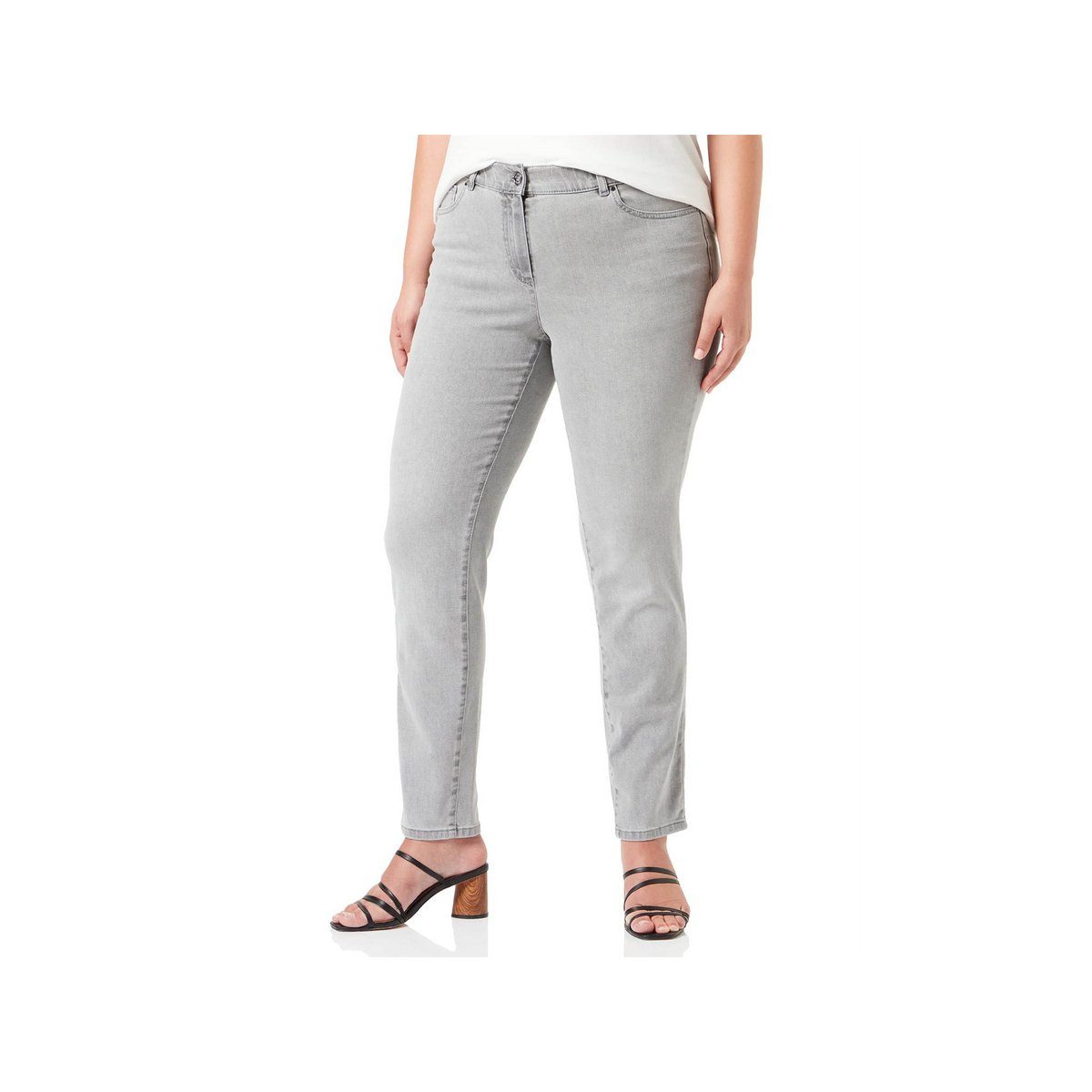Samoon (1-tlg) uni 5-Pocket-Jeans