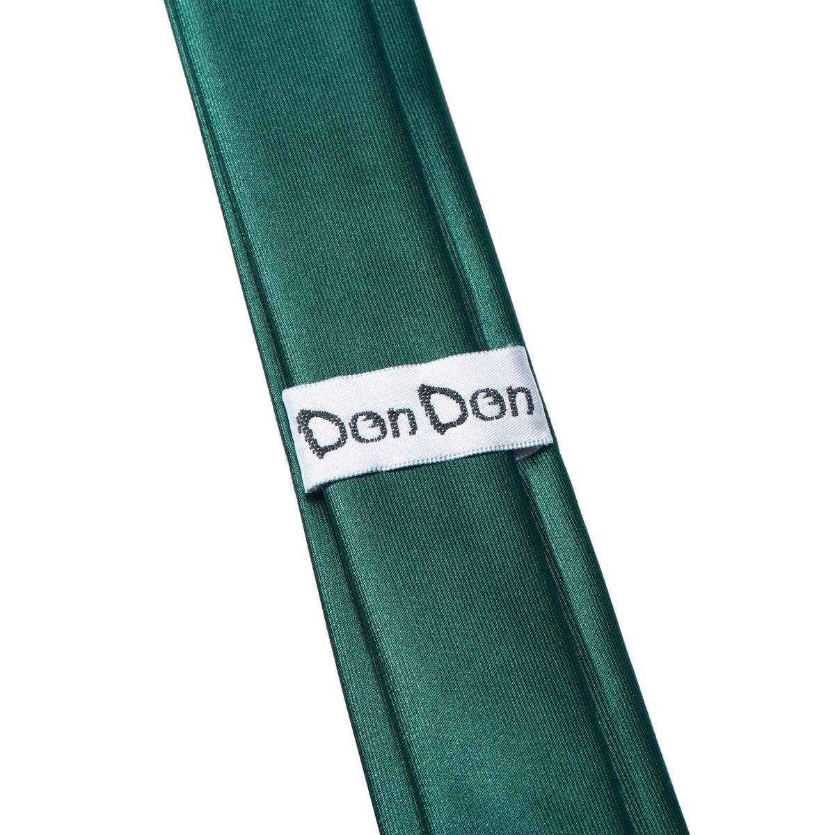 DonDon Krawatte schmale Krawatte 5 cm unifarben (Packung, 1-St., 1x Krawatte) matt, glänzend, gestreift, Seidenlook – Bild 4 von 5